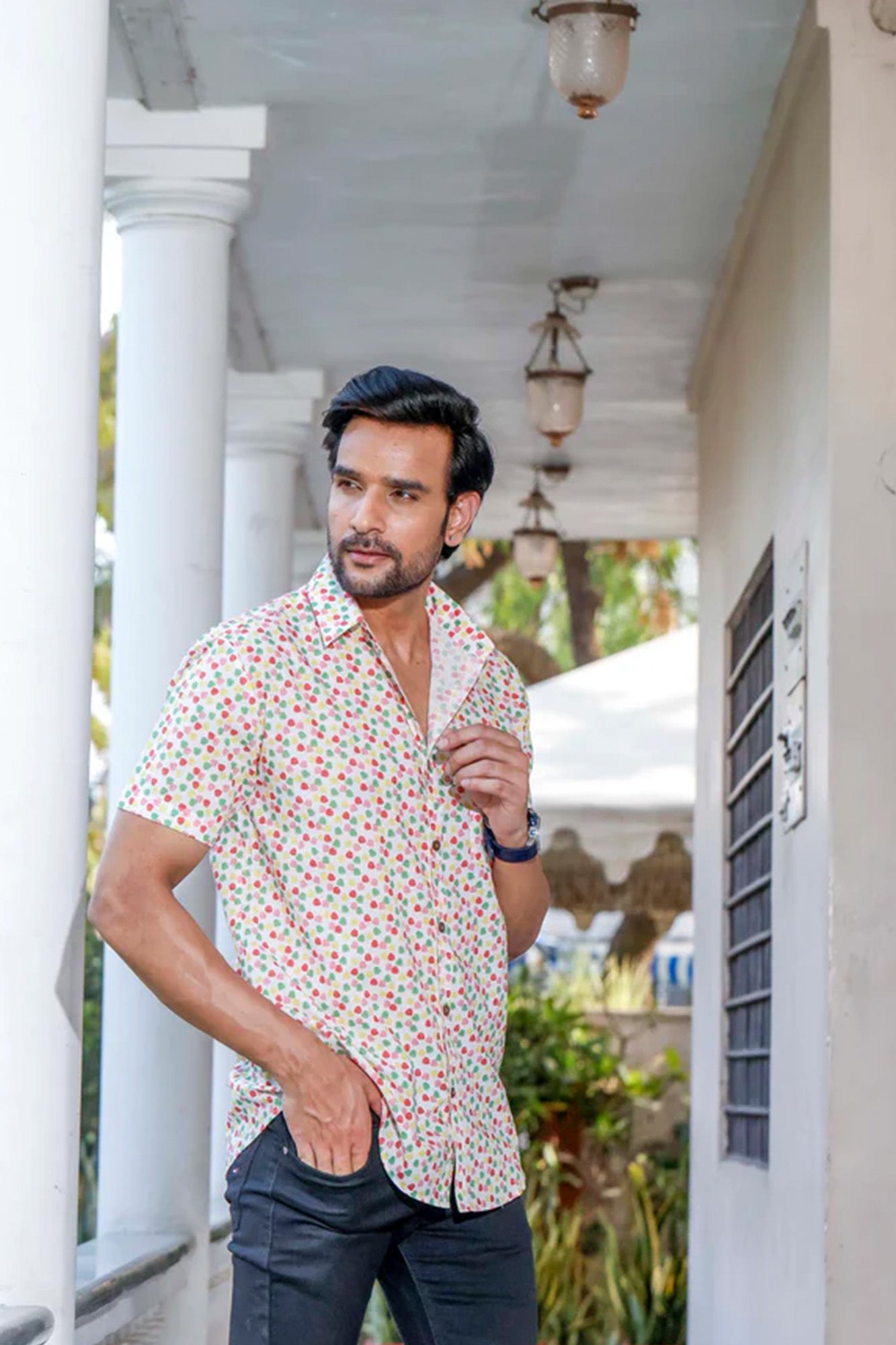 Ice Cream Delight Half Sleeve Shirt
