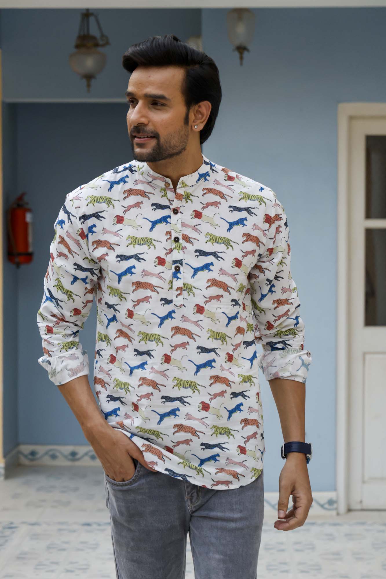 Rainbow Hunter Full Sleeve Shirt