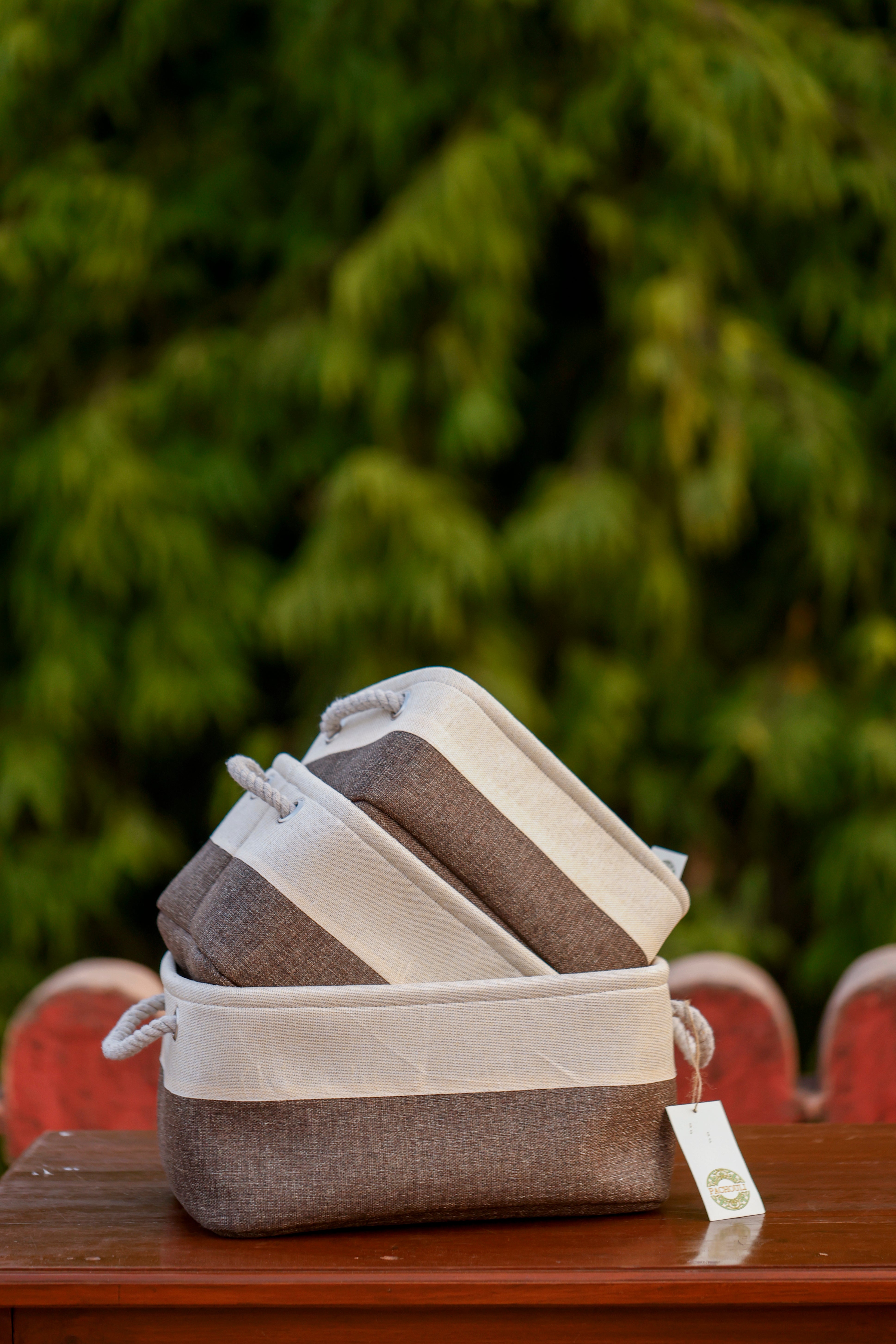 Basket Jute Shaded