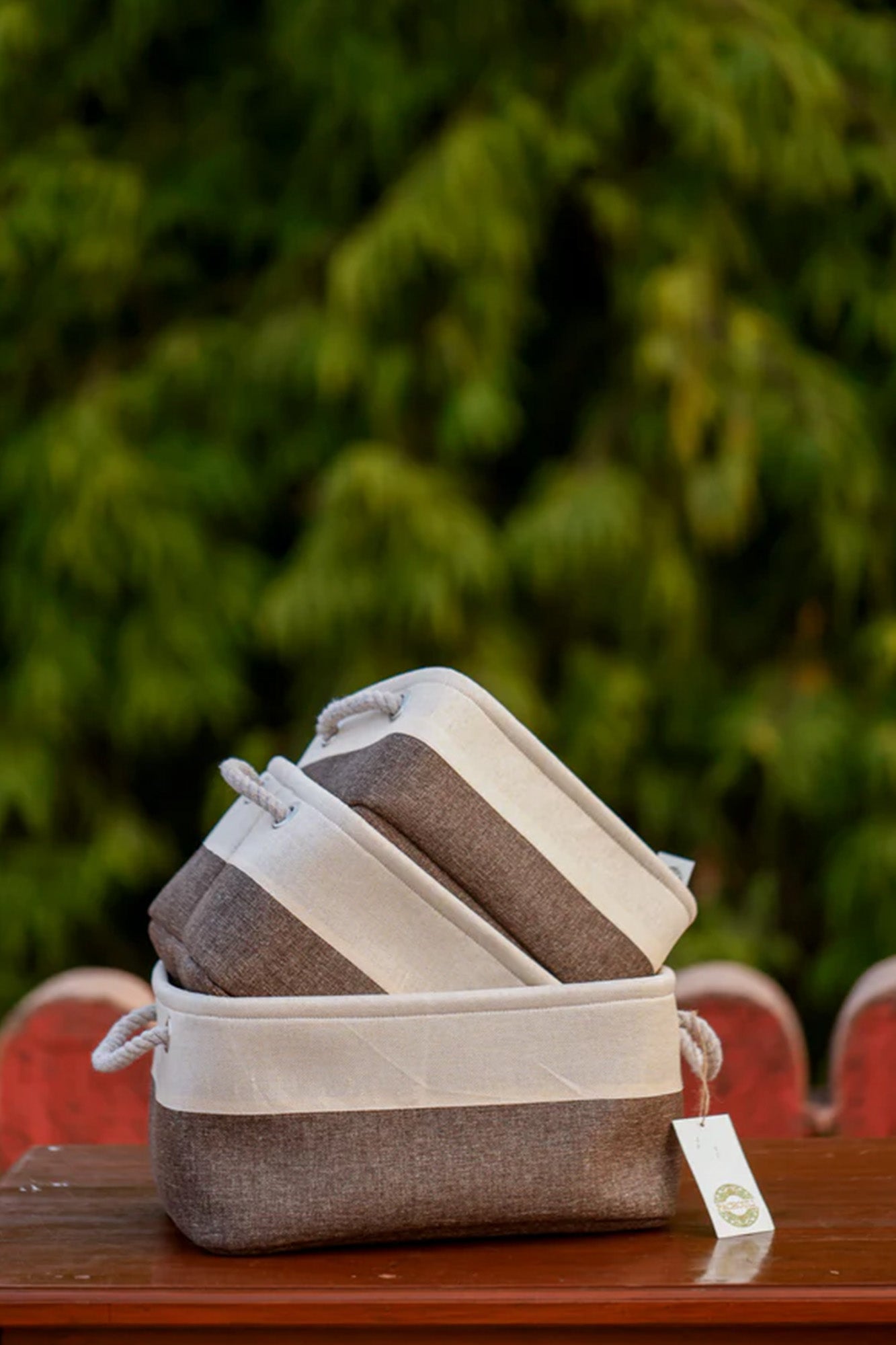 Basket Jute Shaded