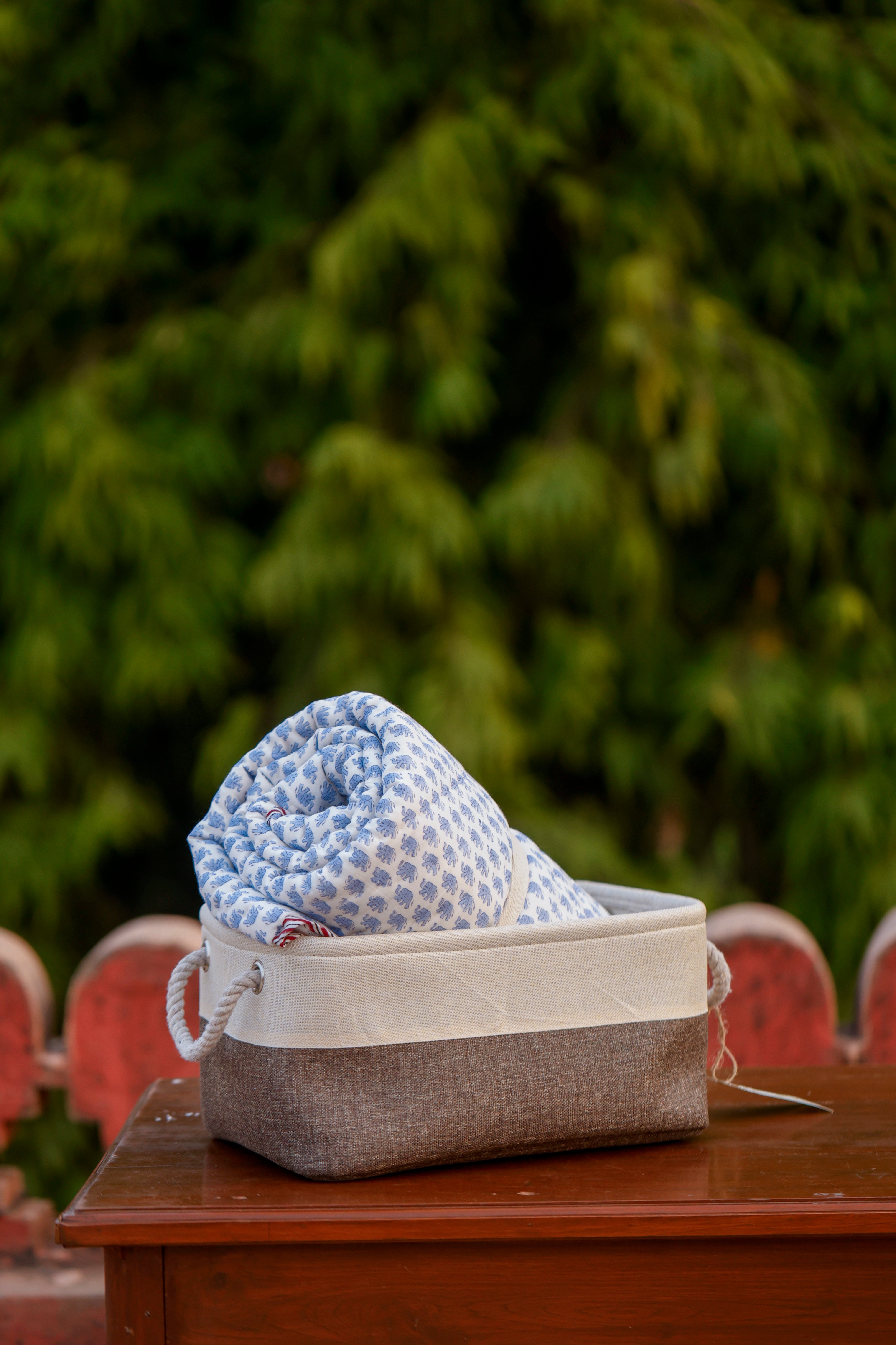Basket Jute Shaded