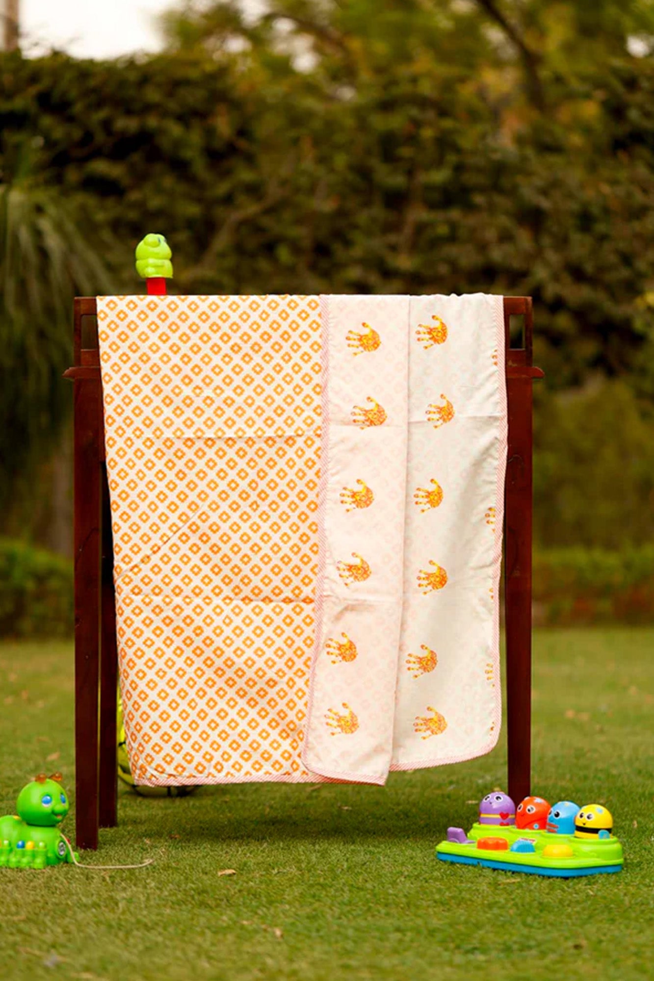 Moroccan Yellow Kids Dohar