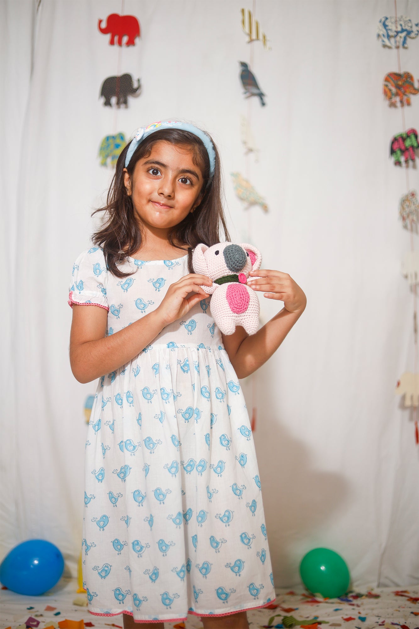 Blue Bird Frock