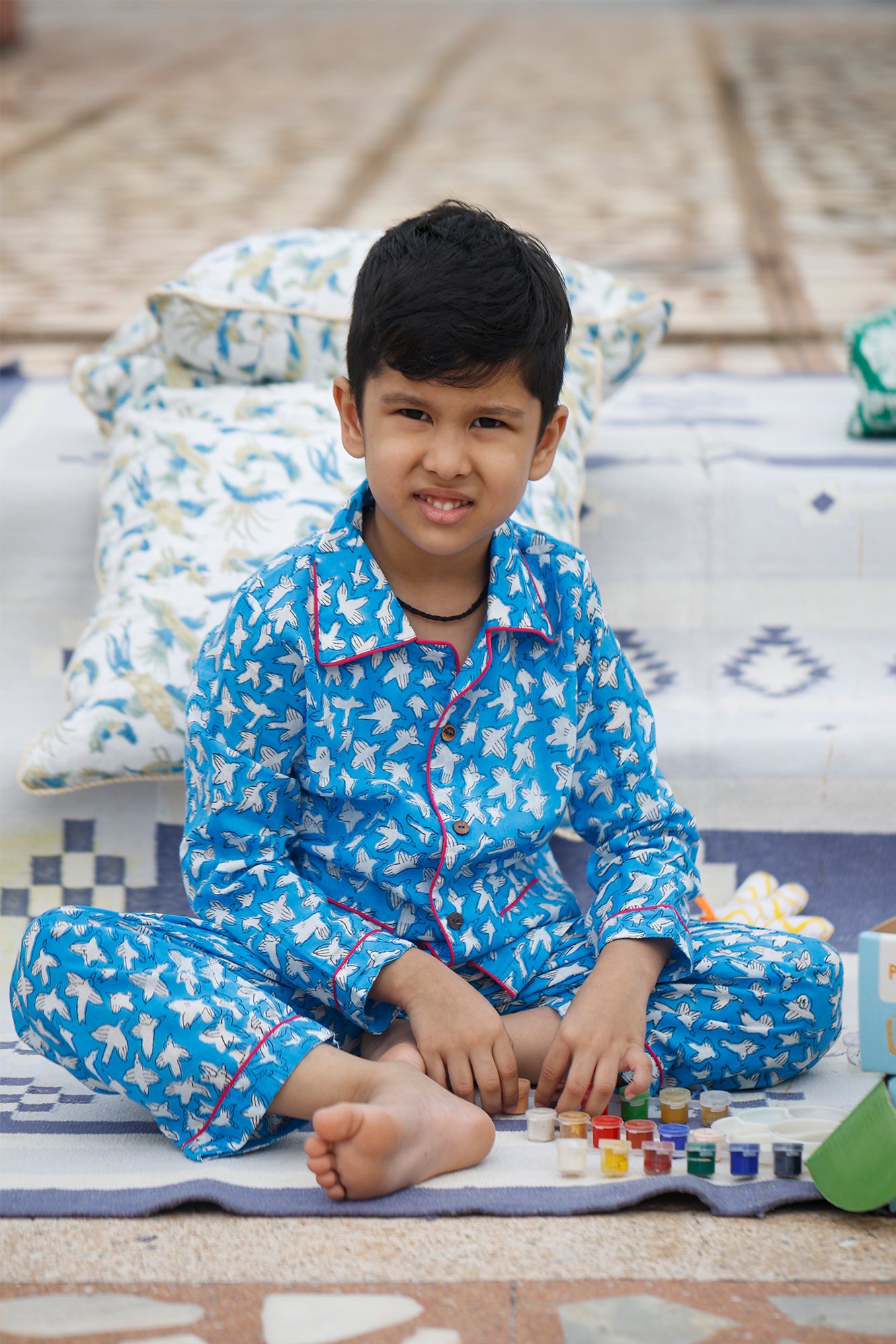 Blue Bird Kids Night Suit