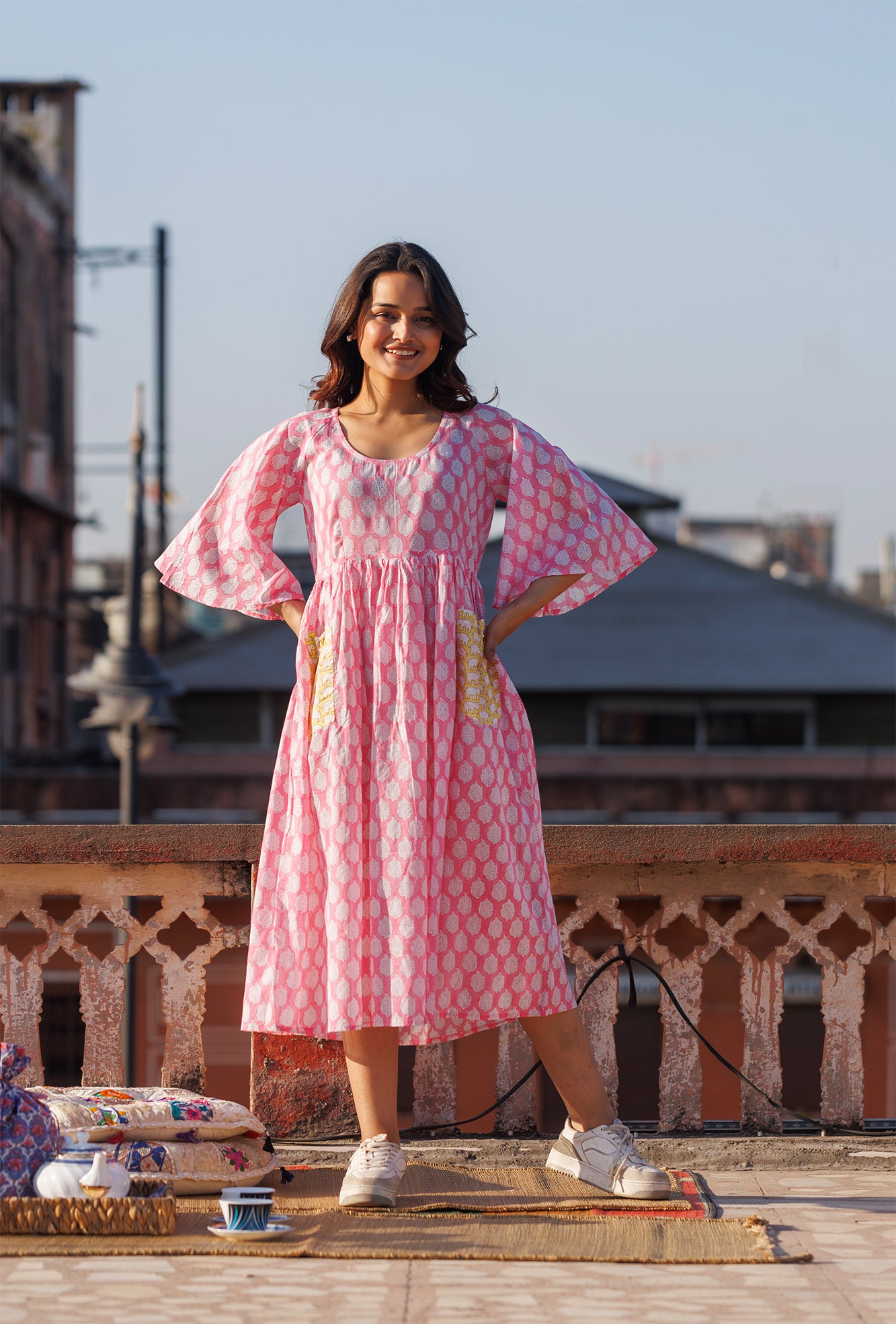 Paisley Gulaal Pocket Dress