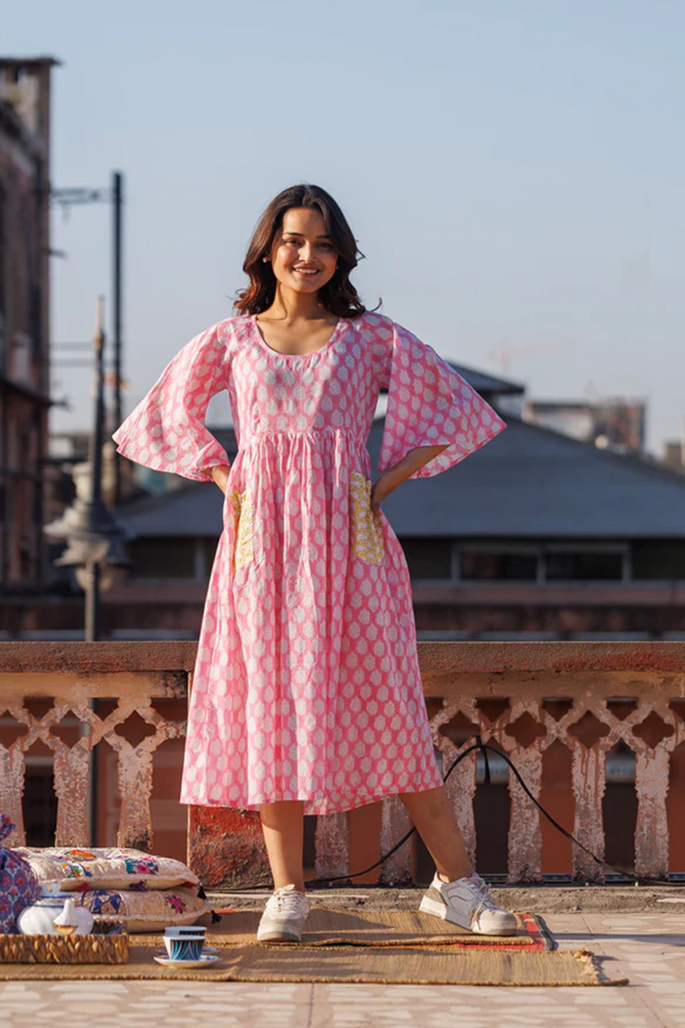 Paisley Gulaal Pocket Dress