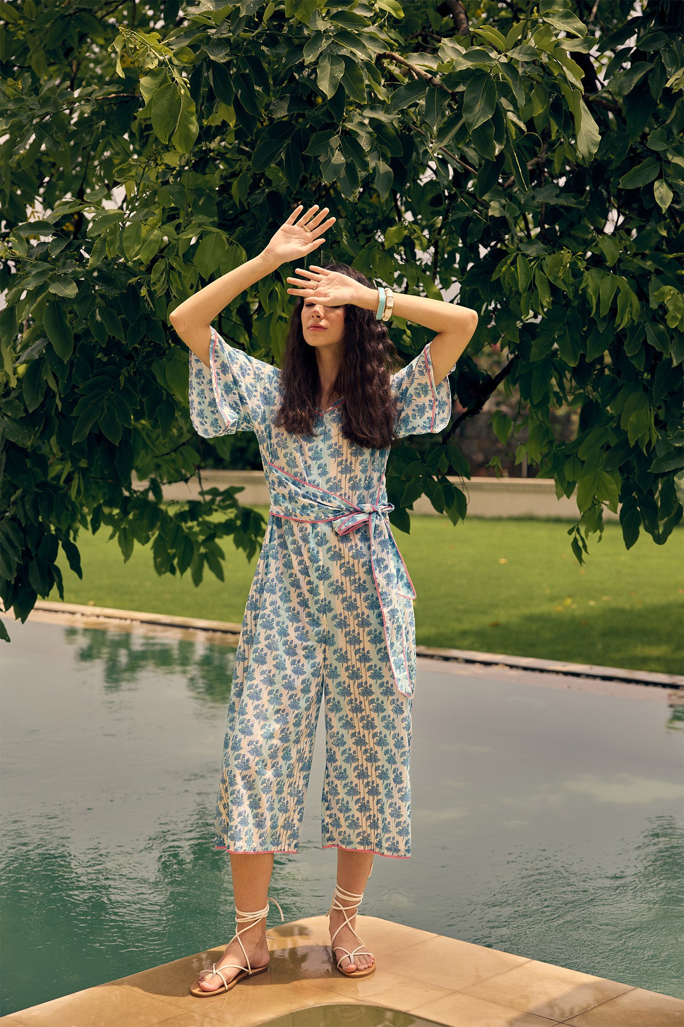Jumpsuit Saawan Blue