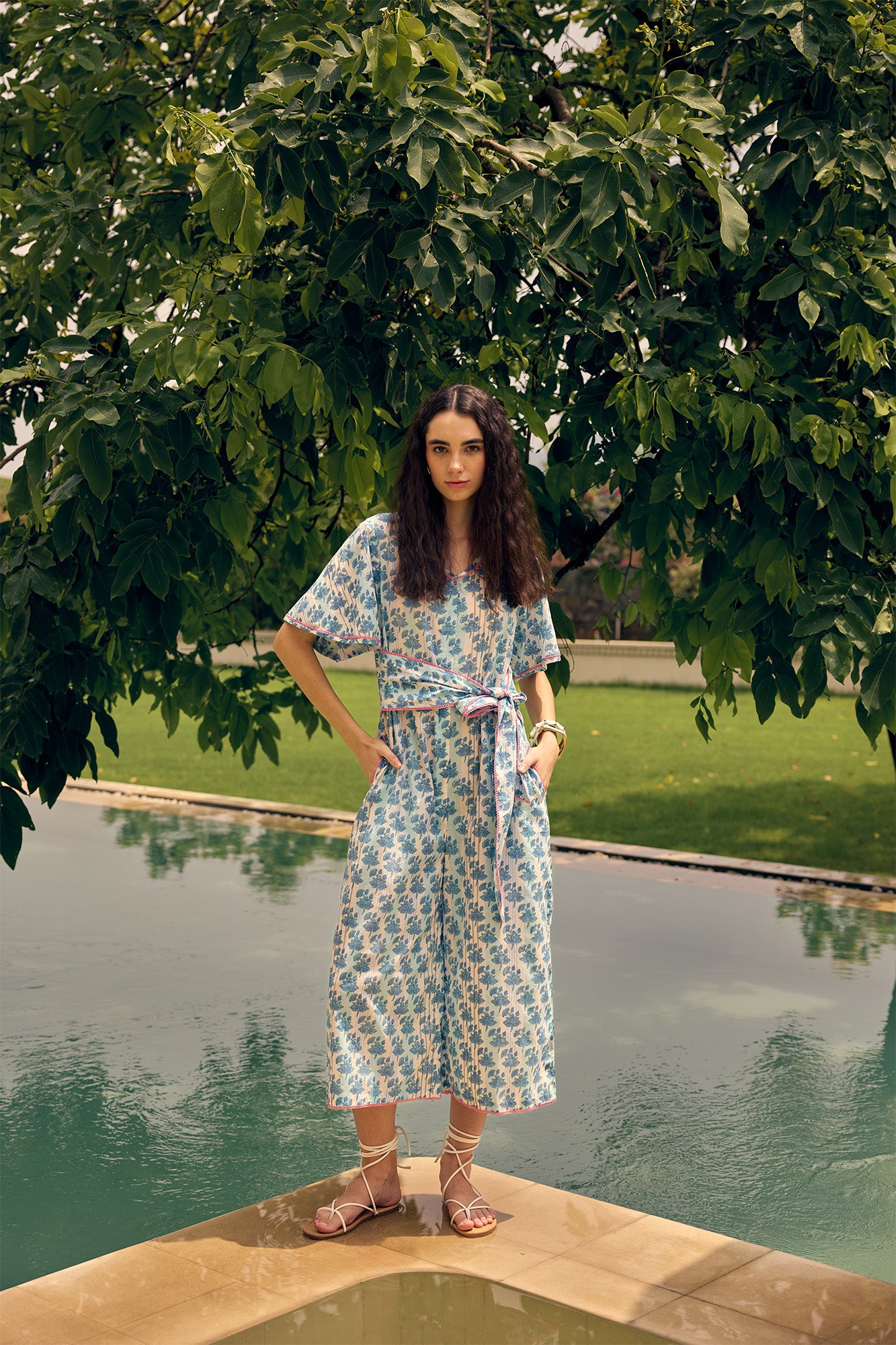 Jumpsuit Saawan Blue