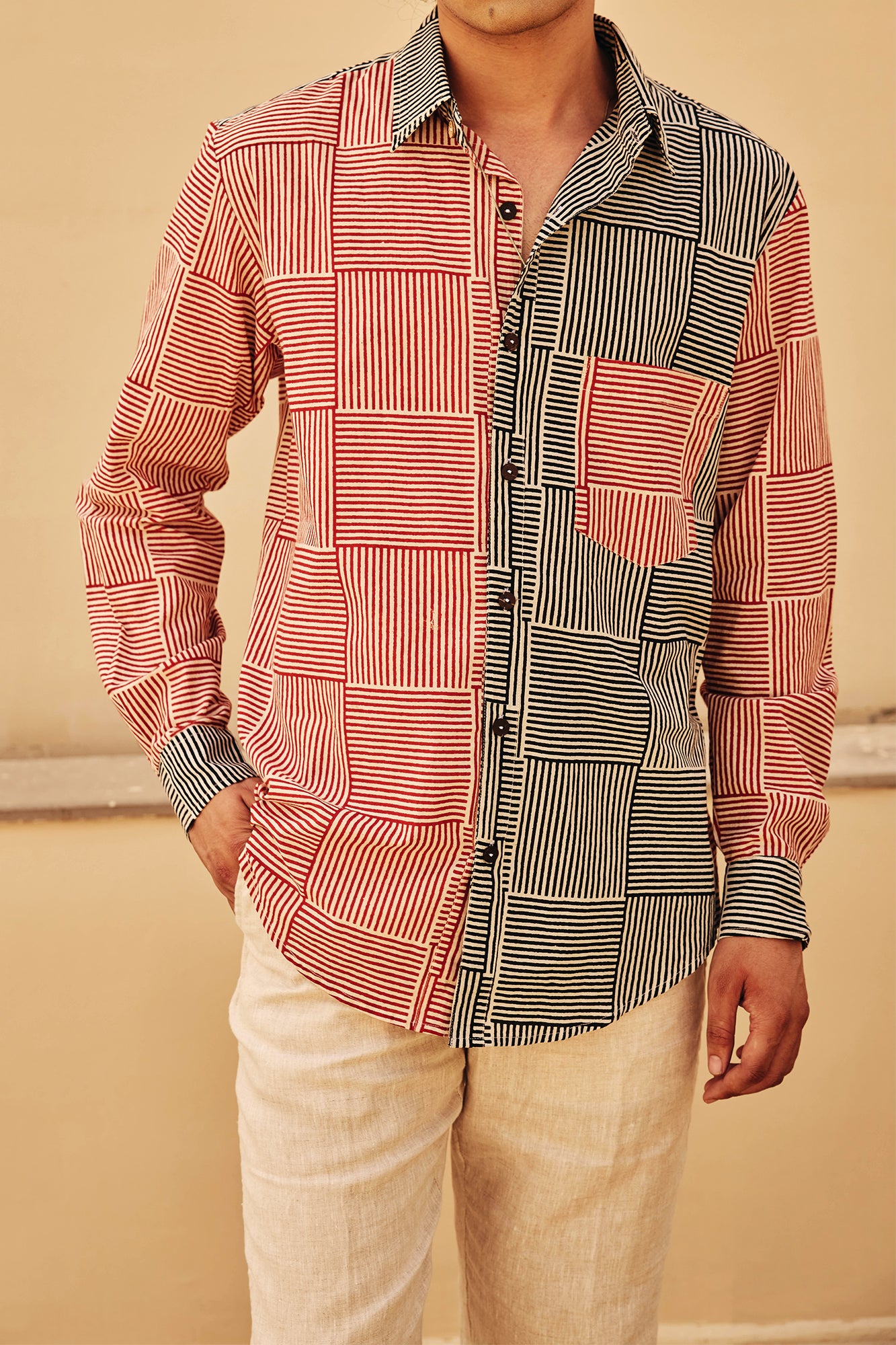 City Blocks Full Sleeve Shirt