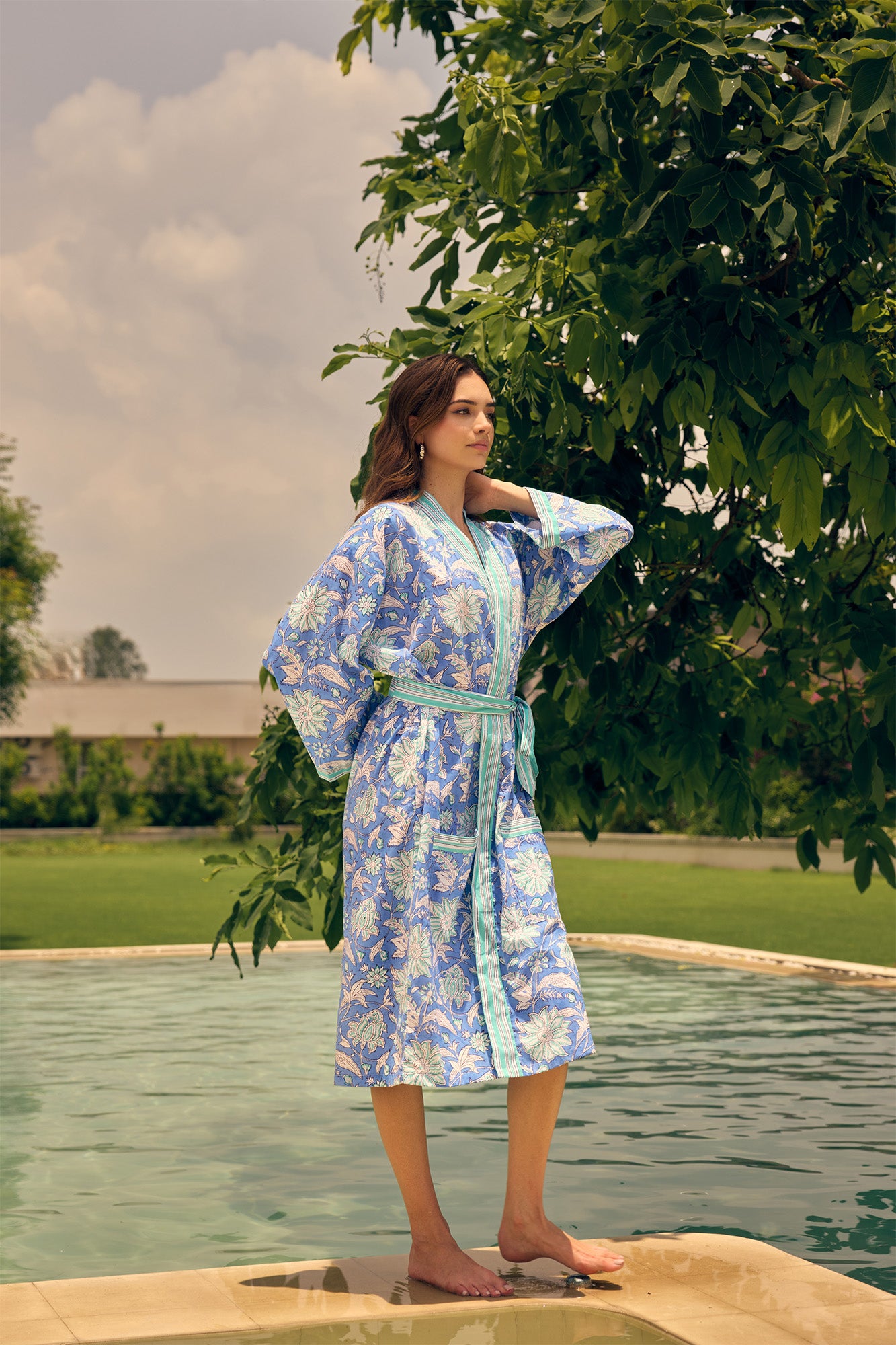 Aqua Harmony Bathrobe