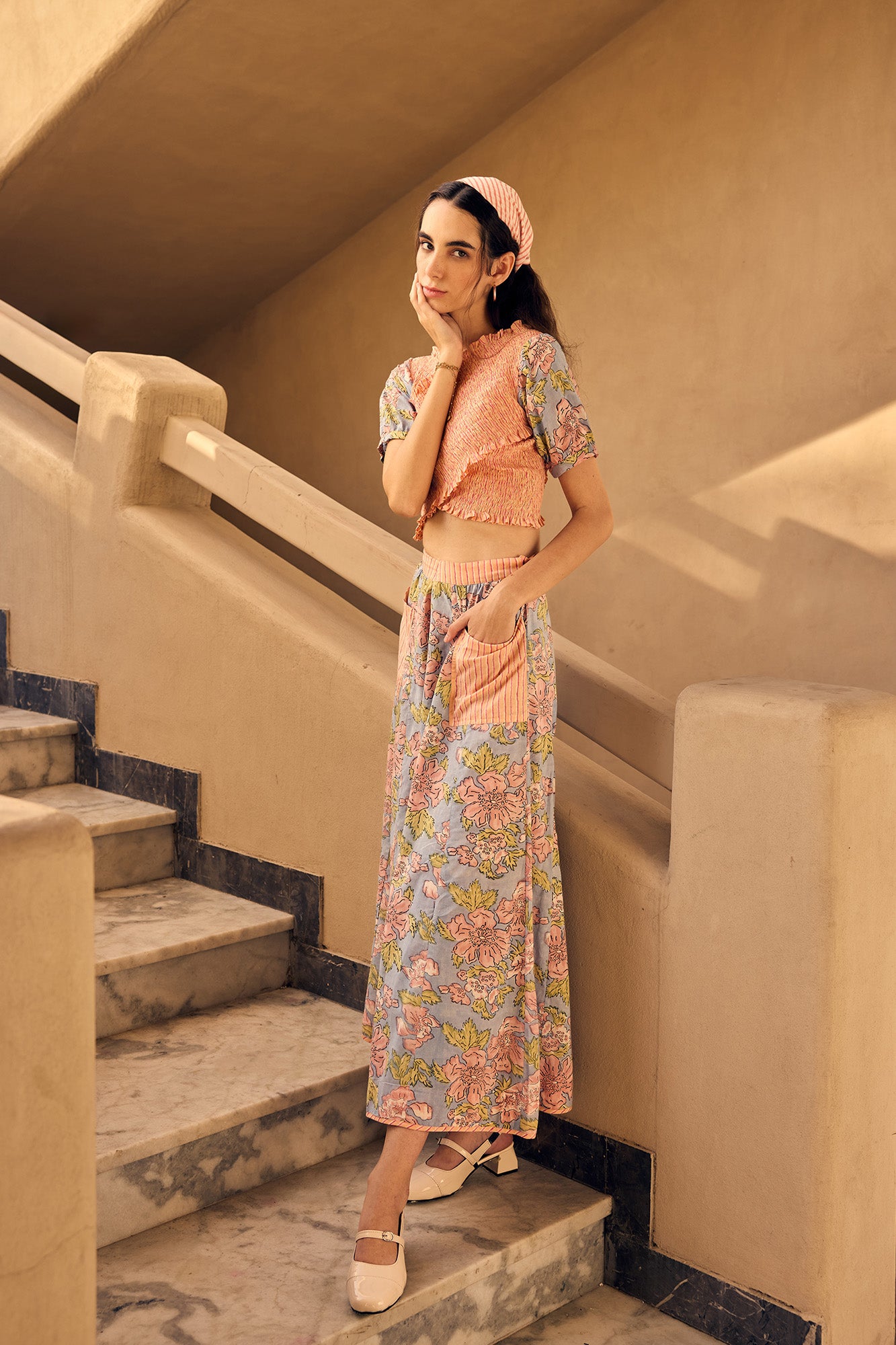 Florence Zigzag Coord Set