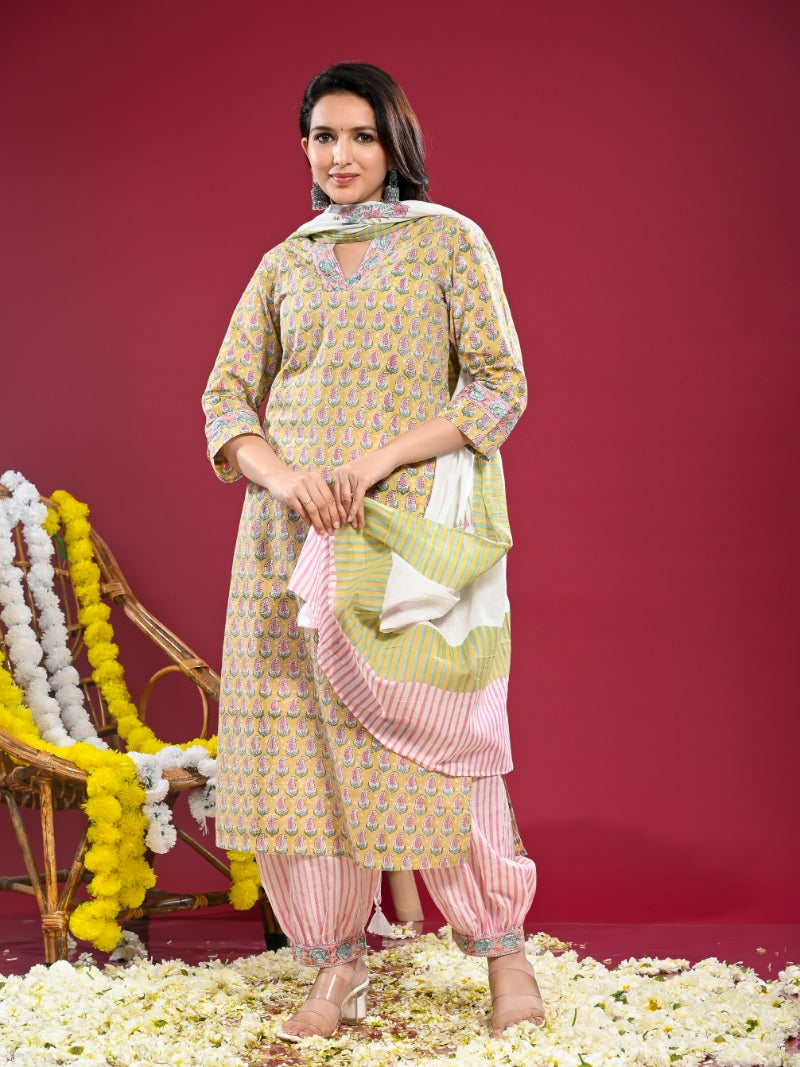 Suit Set Womens Dil E-Bahar S/3