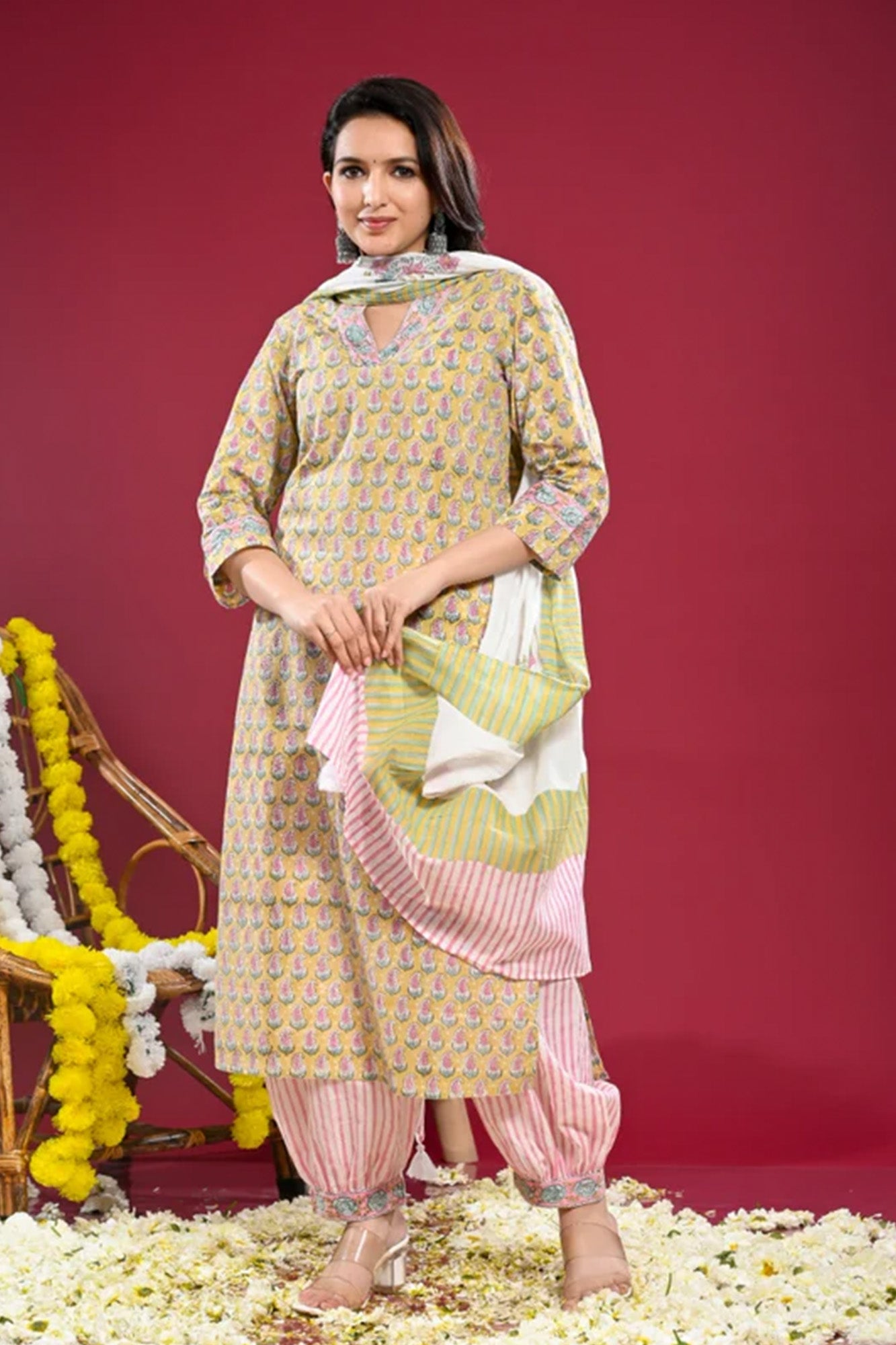 Suit Set Womens Dil E-Bahar S/3