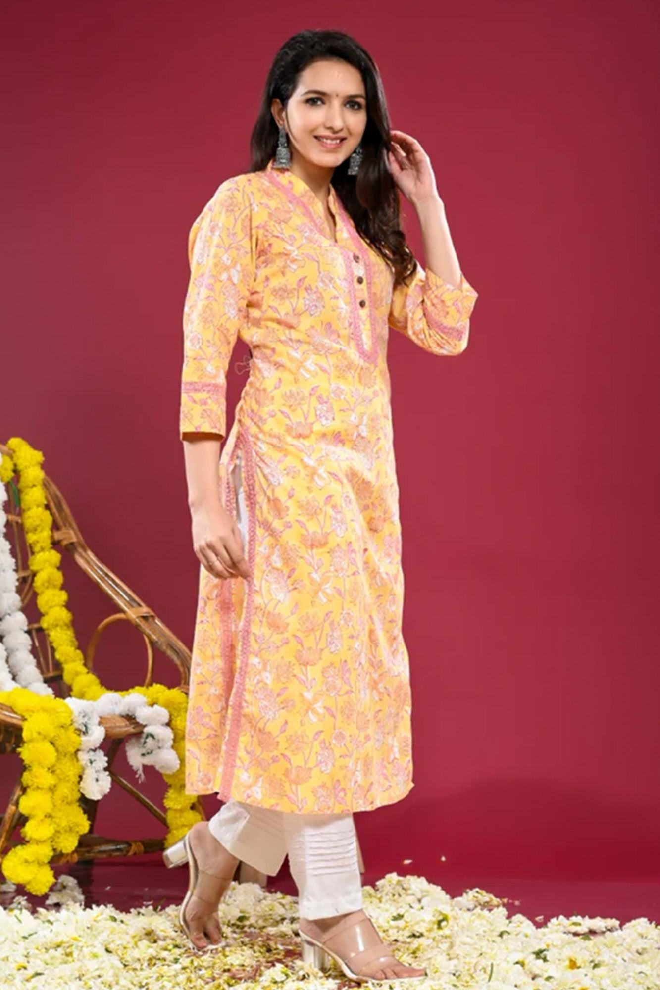 Suit Set Women Dil E-Bahar Peach S/3