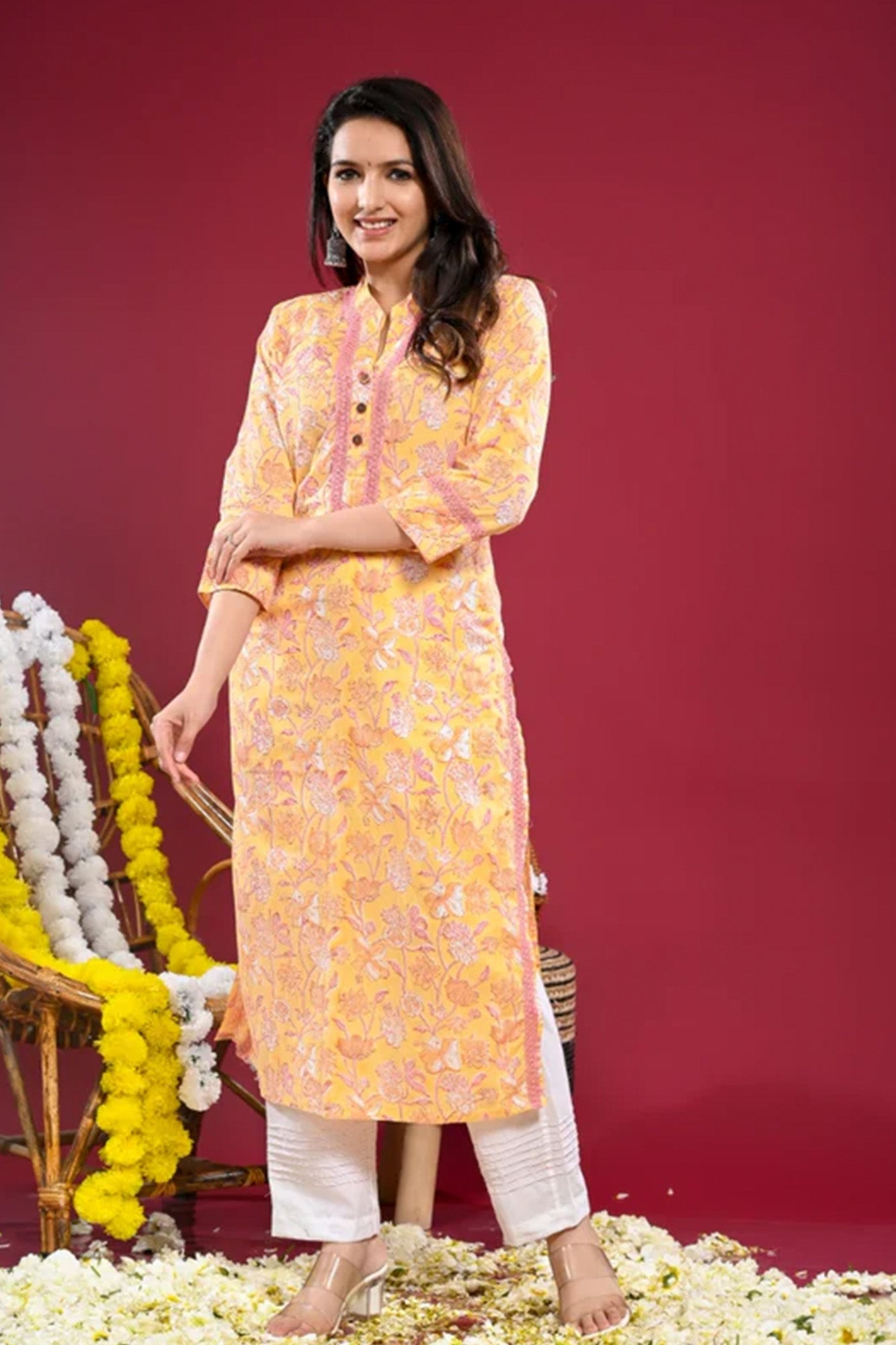 Suit Set Women Dil E-Bahar Peach S/3