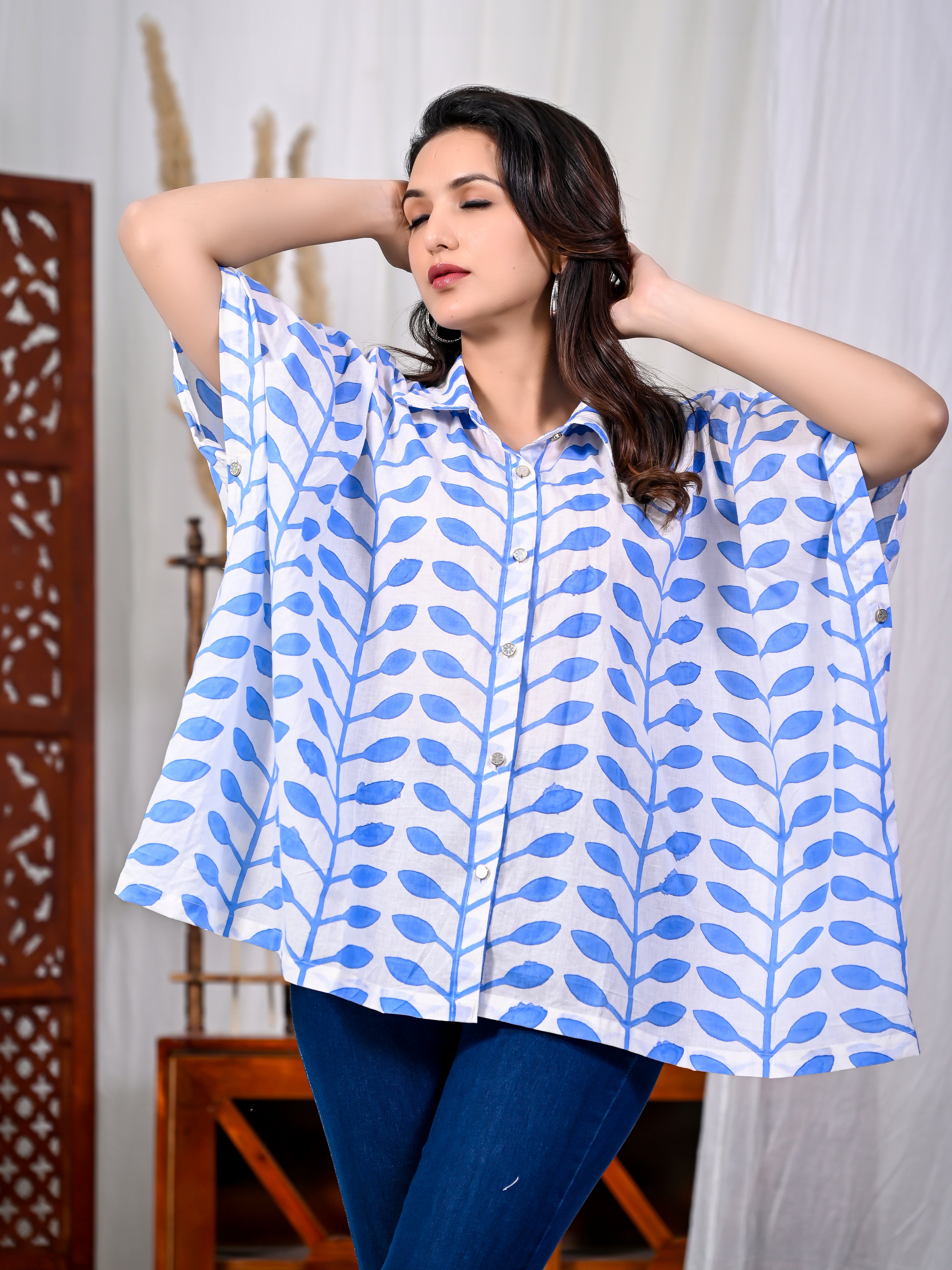 Shirt Women Leaf Neela