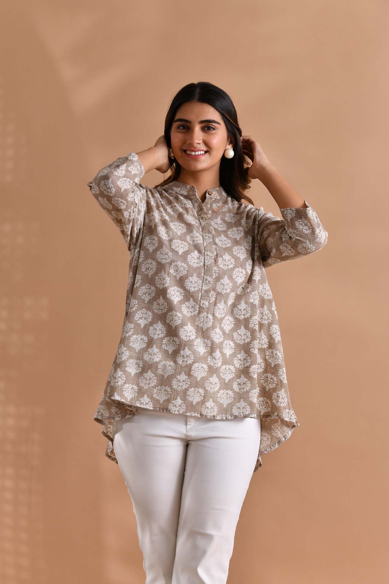 Maati Naturewood Checkered  Shirt