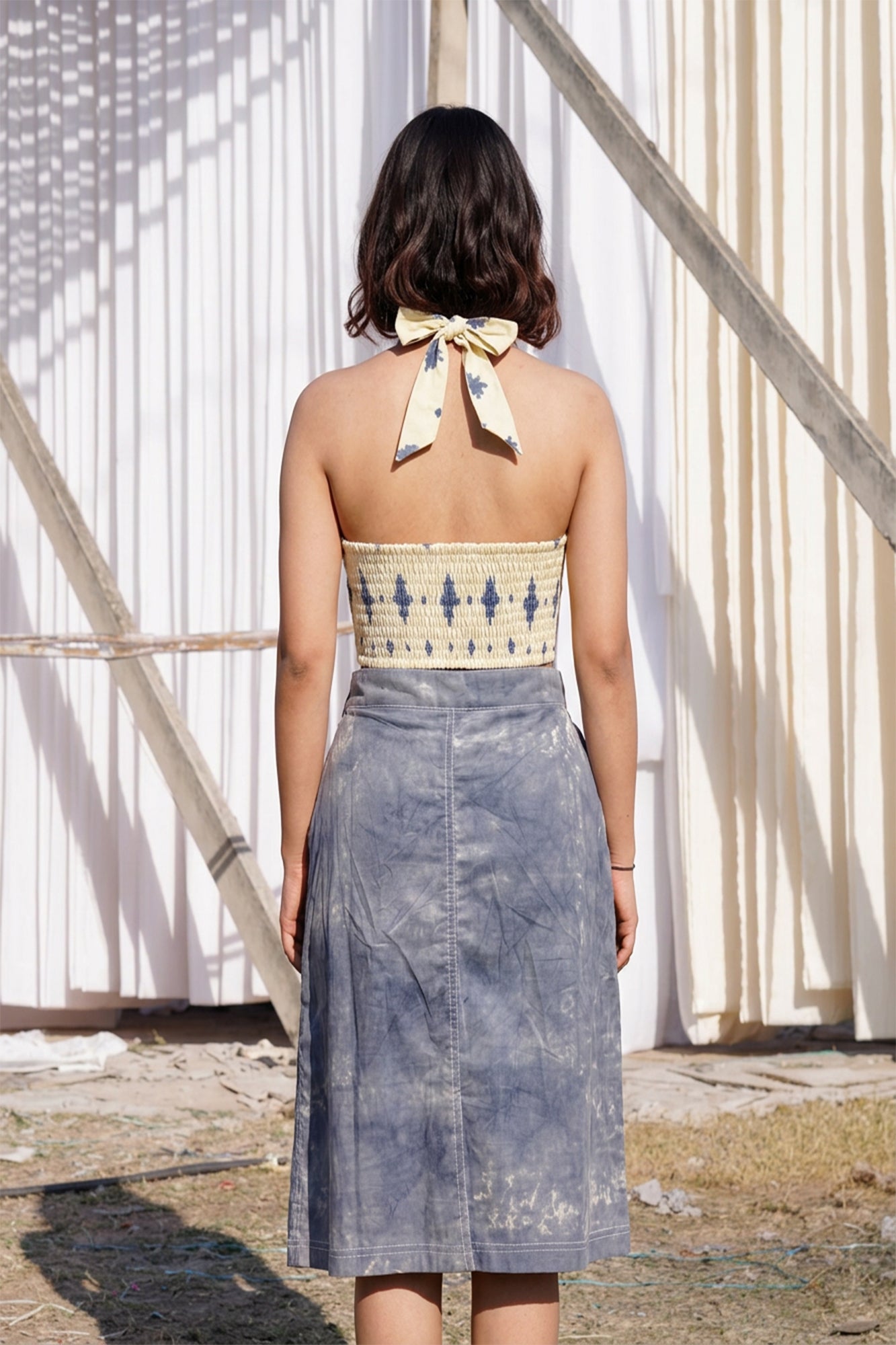 Indigo Bloom Co-ord Set