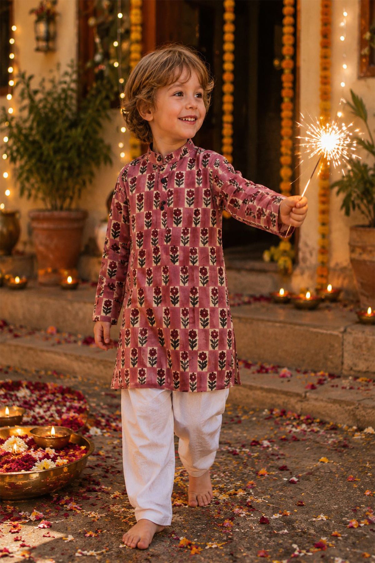Roseberry Boy Kurta