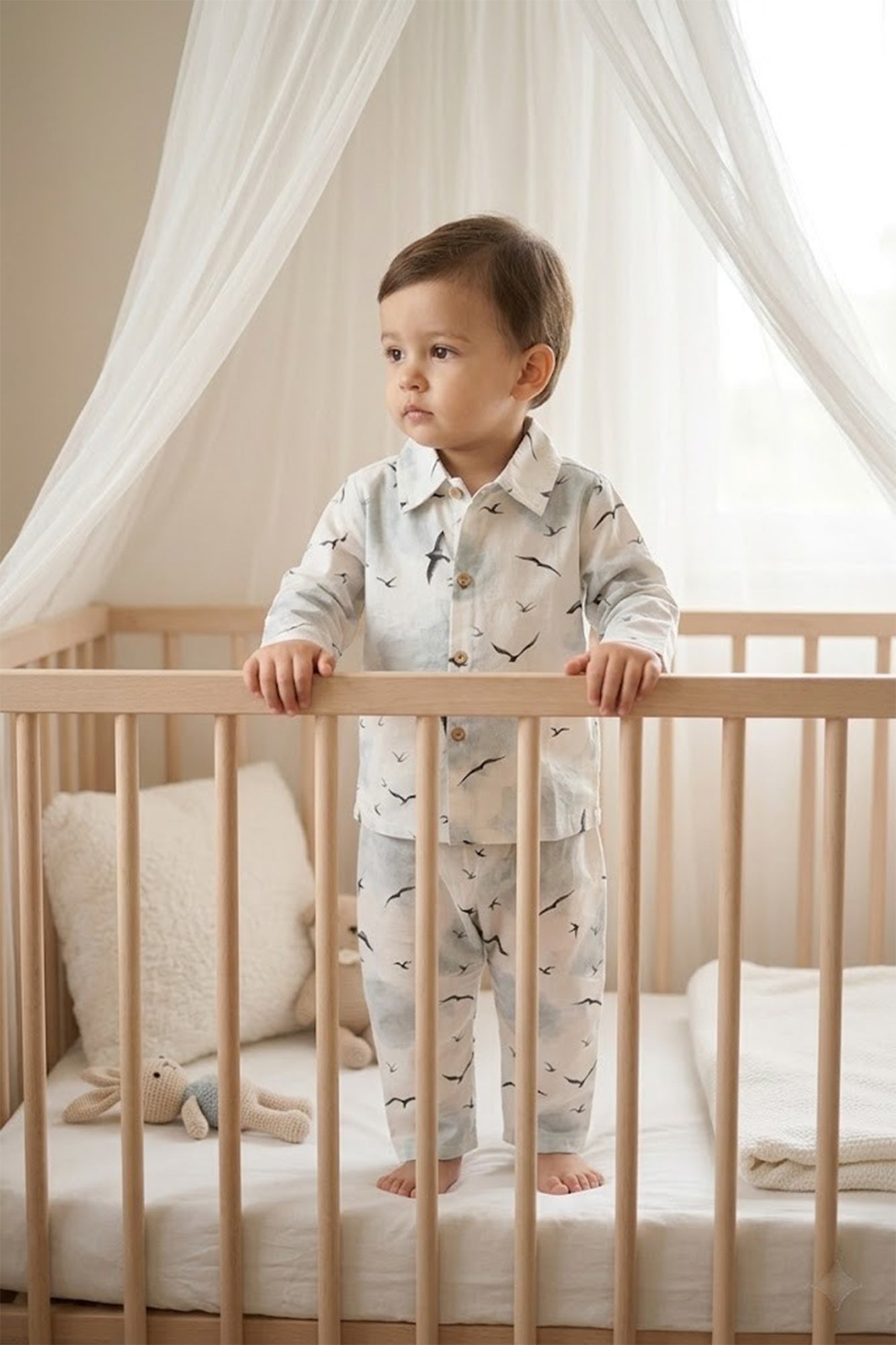 Flying Feline Shirt & Pajama Set