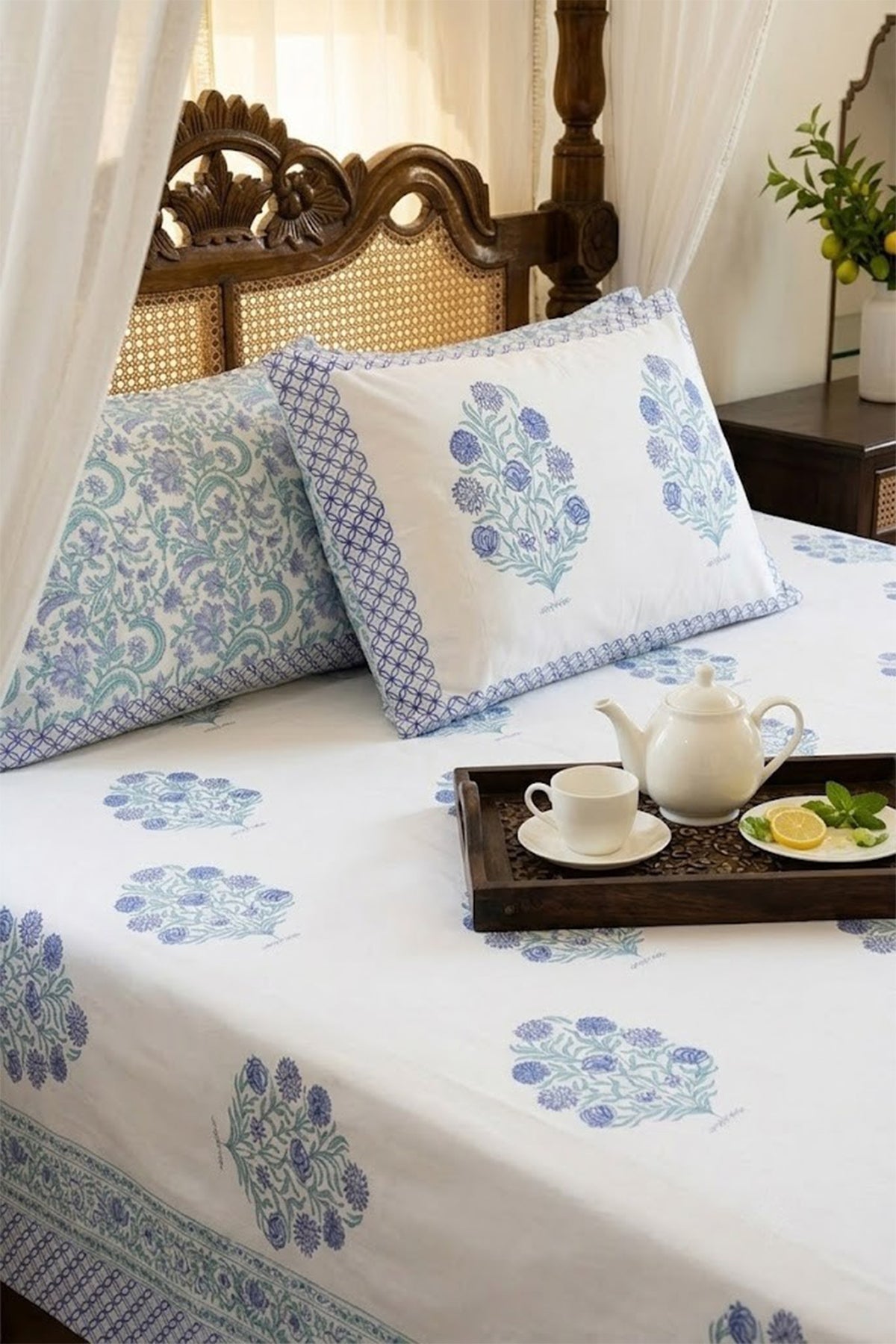 Neel Bagh Bed Sheet