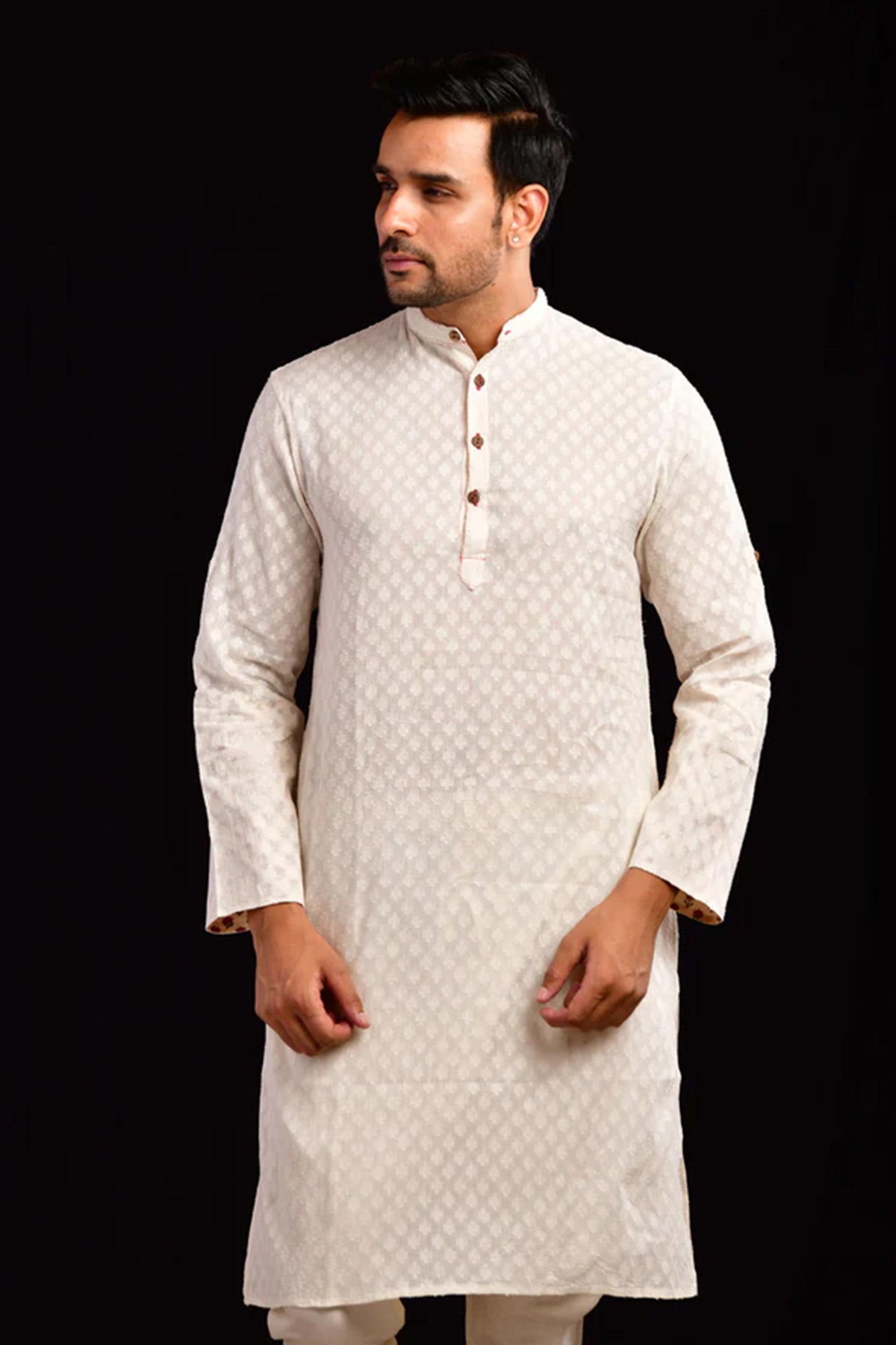 Dobby Long Kurta