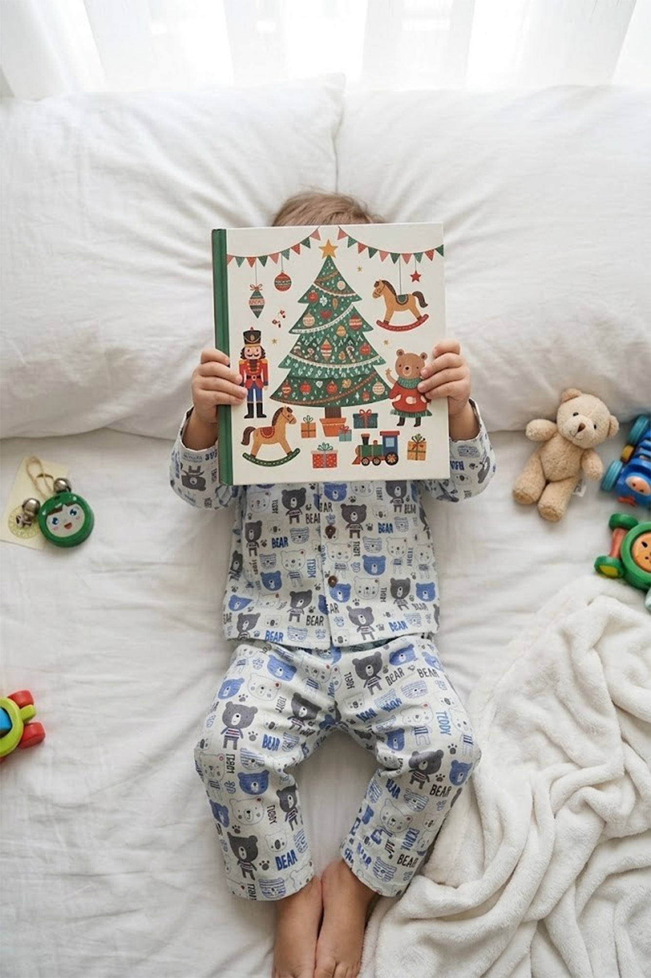 Teddy Bear Shirt & Pajama Set