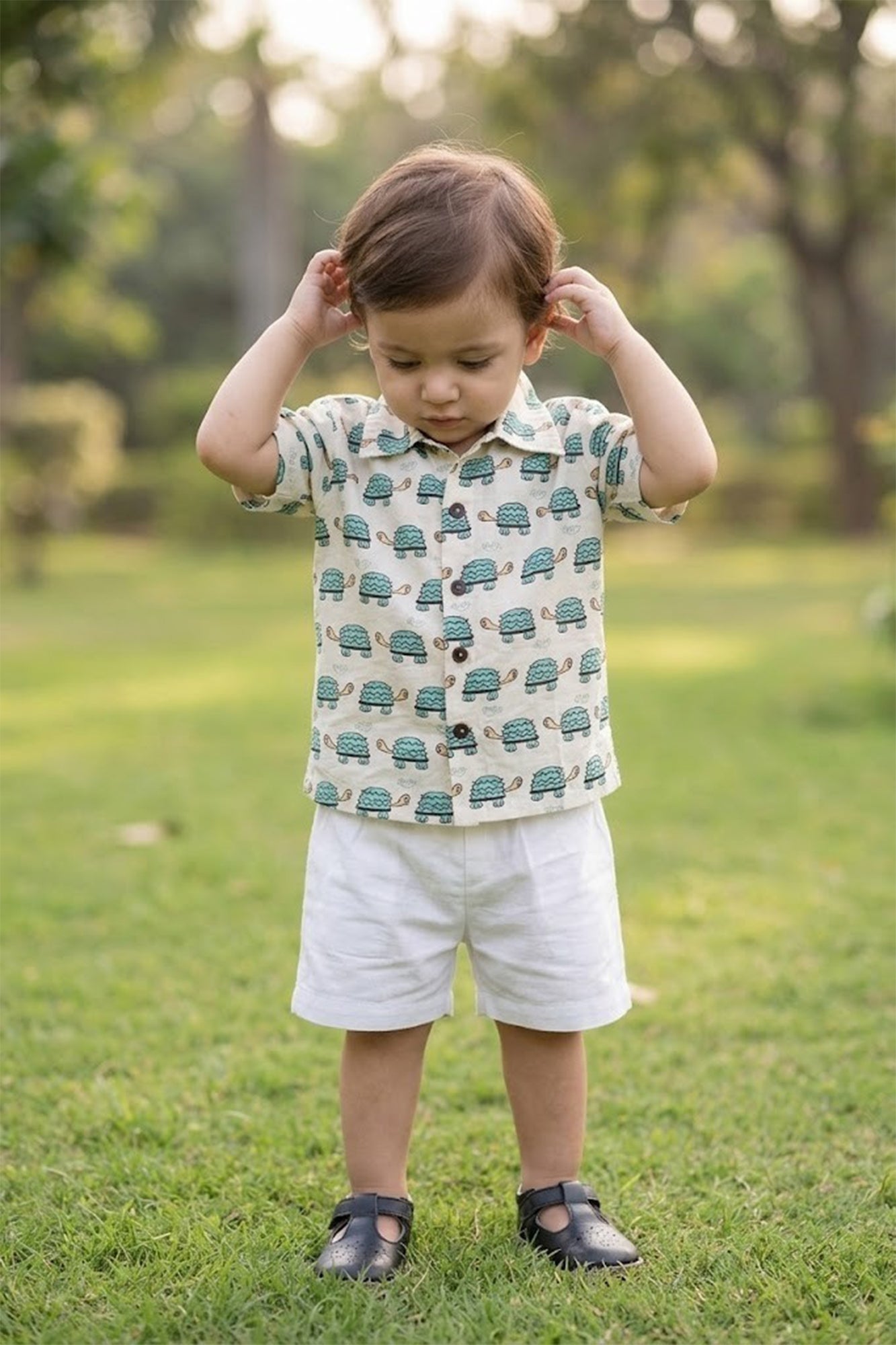 Tortoise Green Shirt