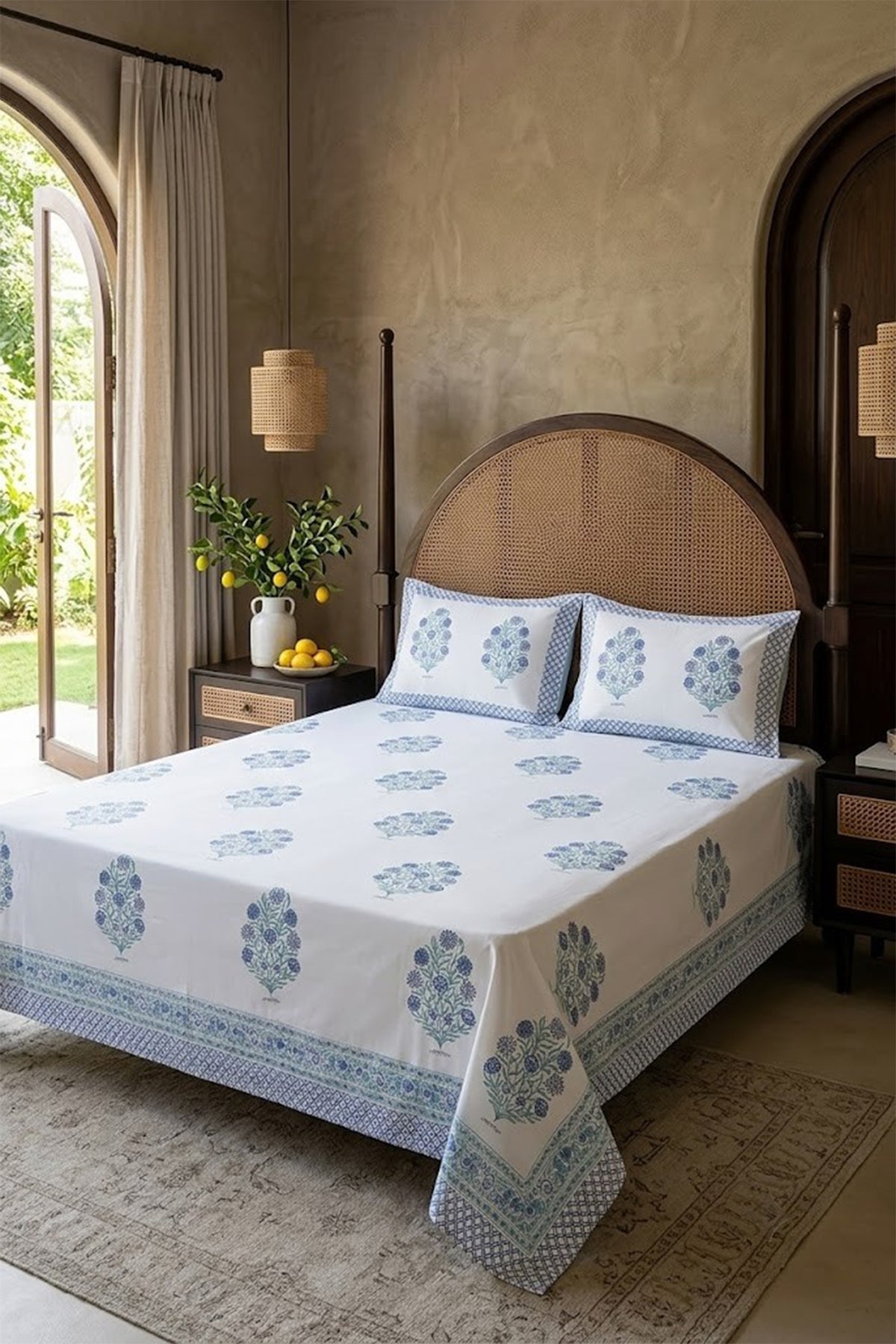 Neel Bagh Bed Sheet