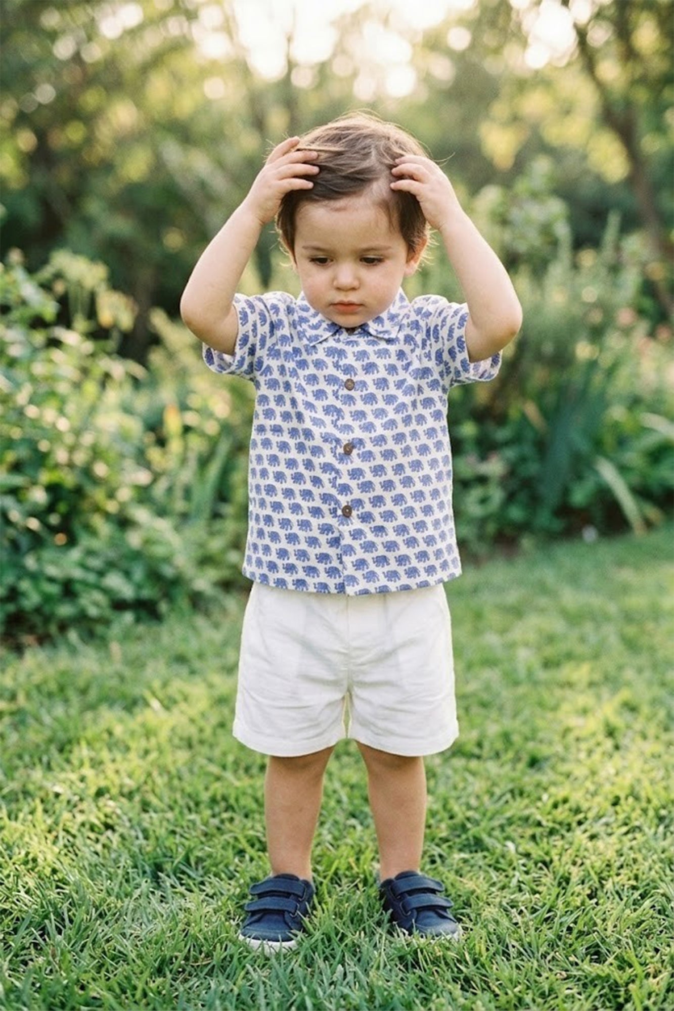 Blue Elephant Shirt