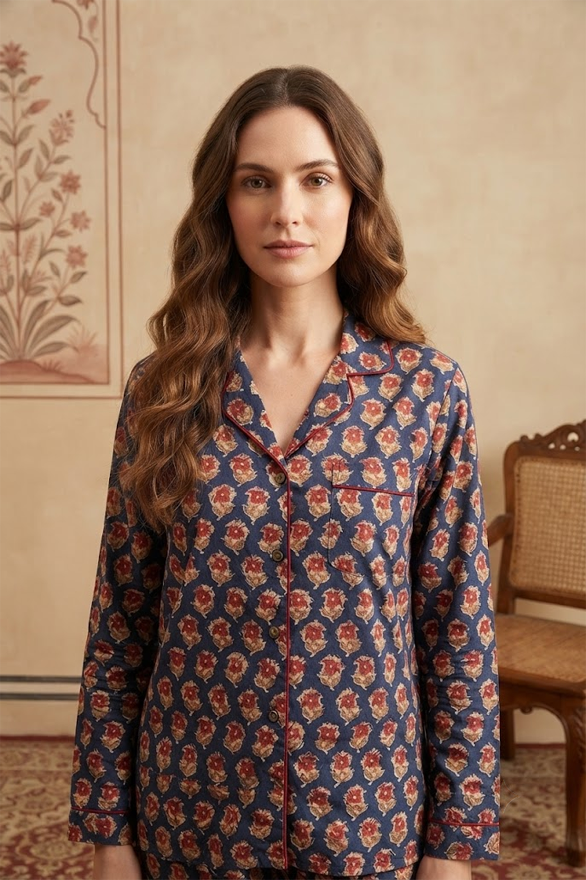 Tulip Garden Night Suit