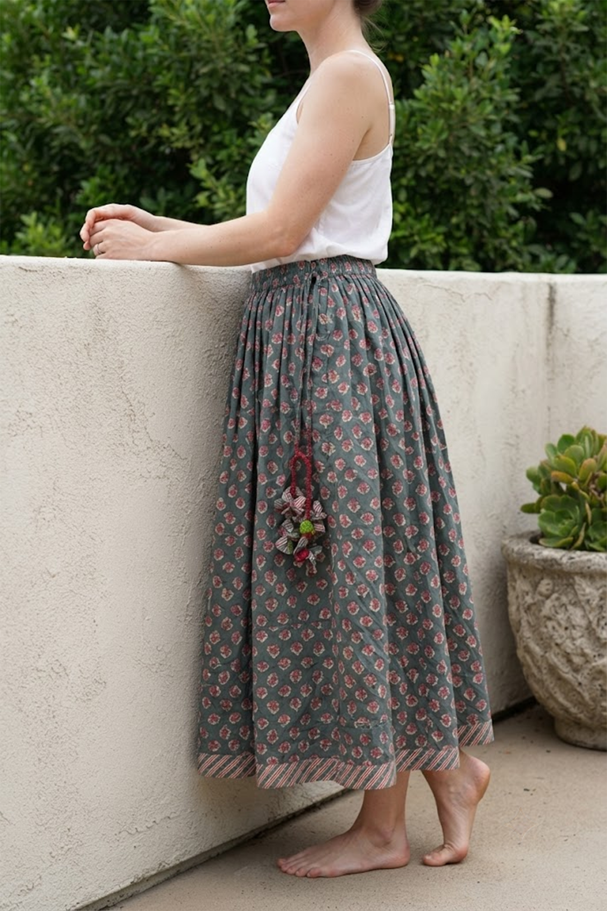 Seher Tarang Block Motifs Skirts