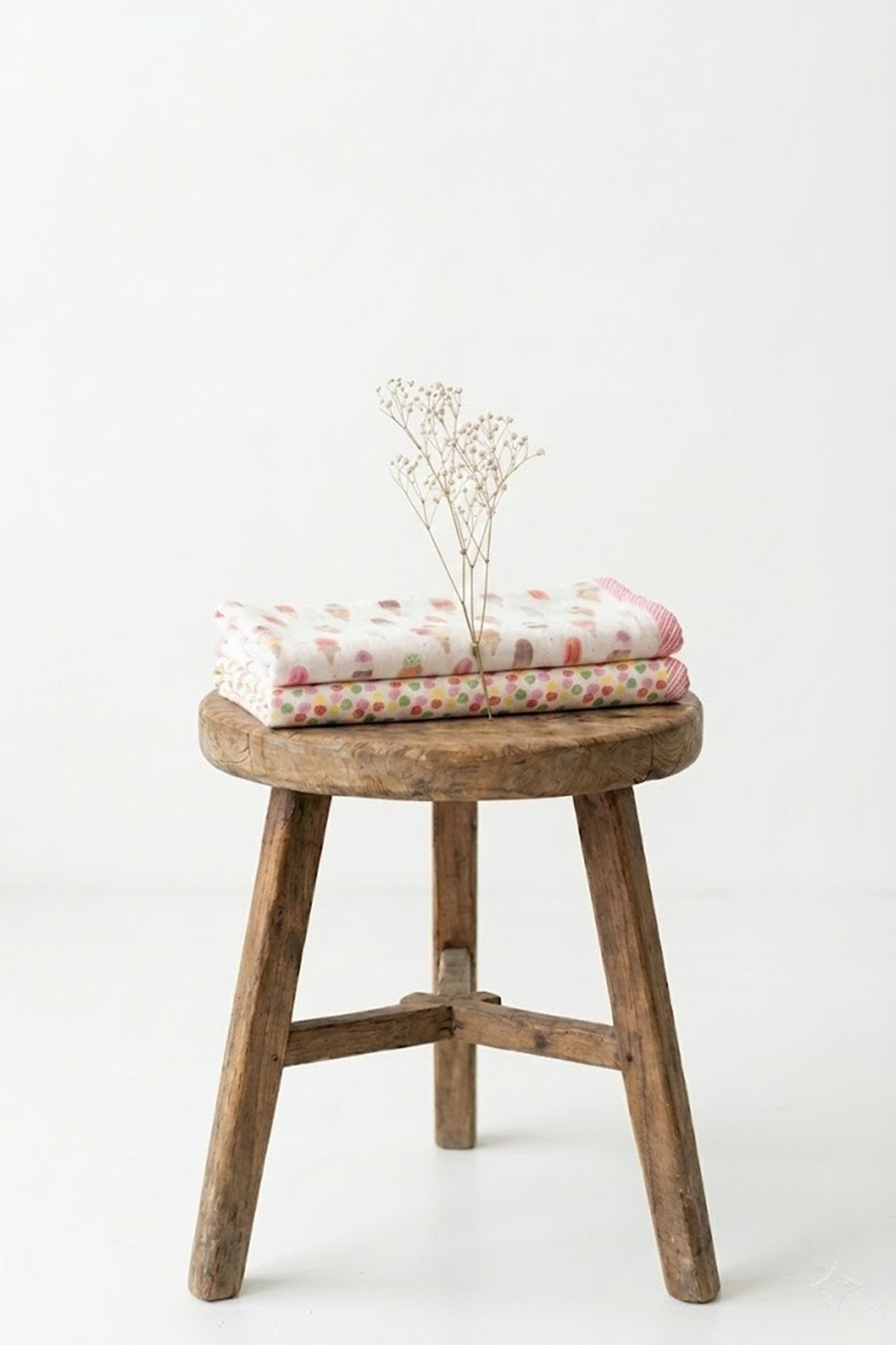 Rainbow Ice cream Swaddle Pair
