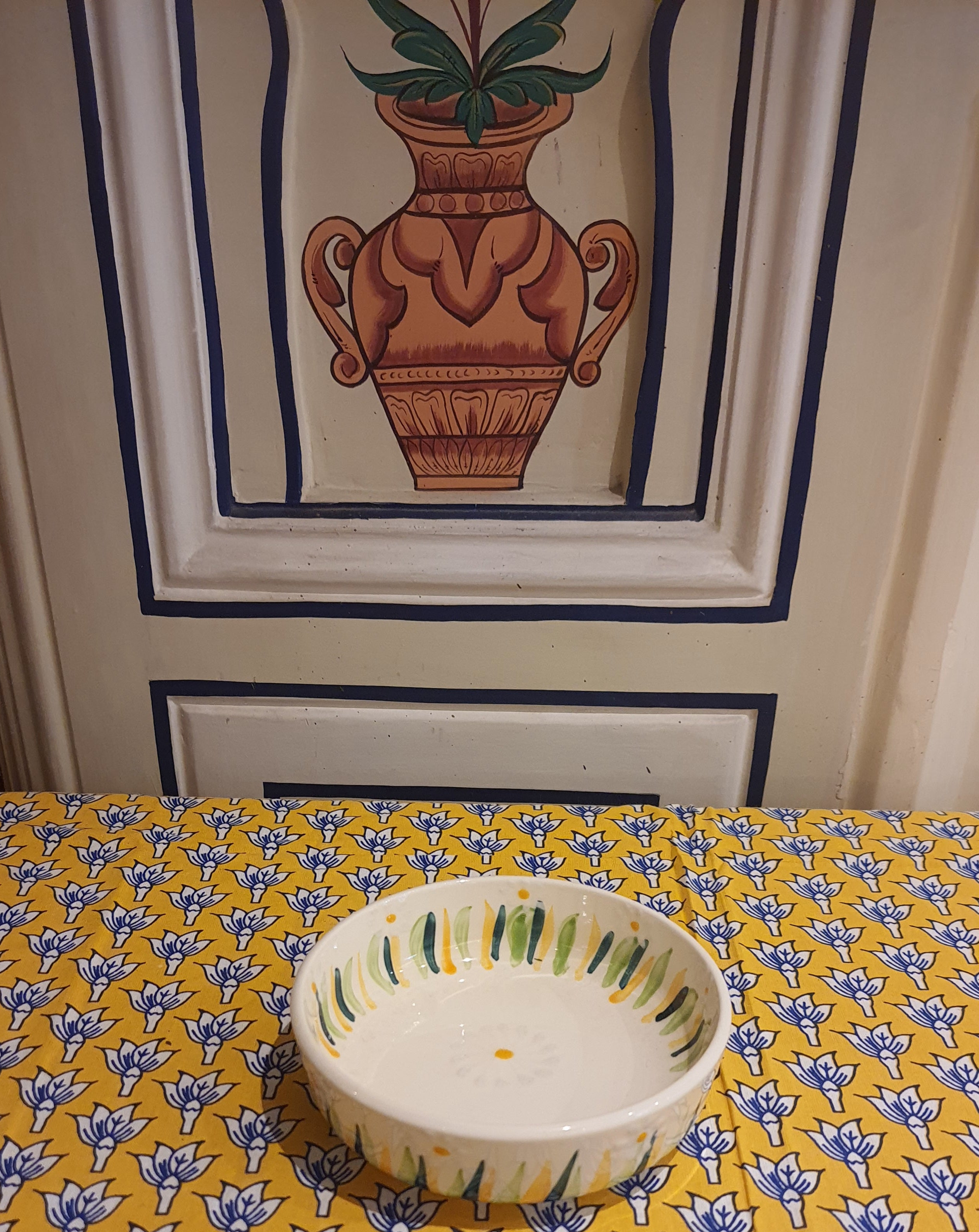 Ceramic Plate Cream