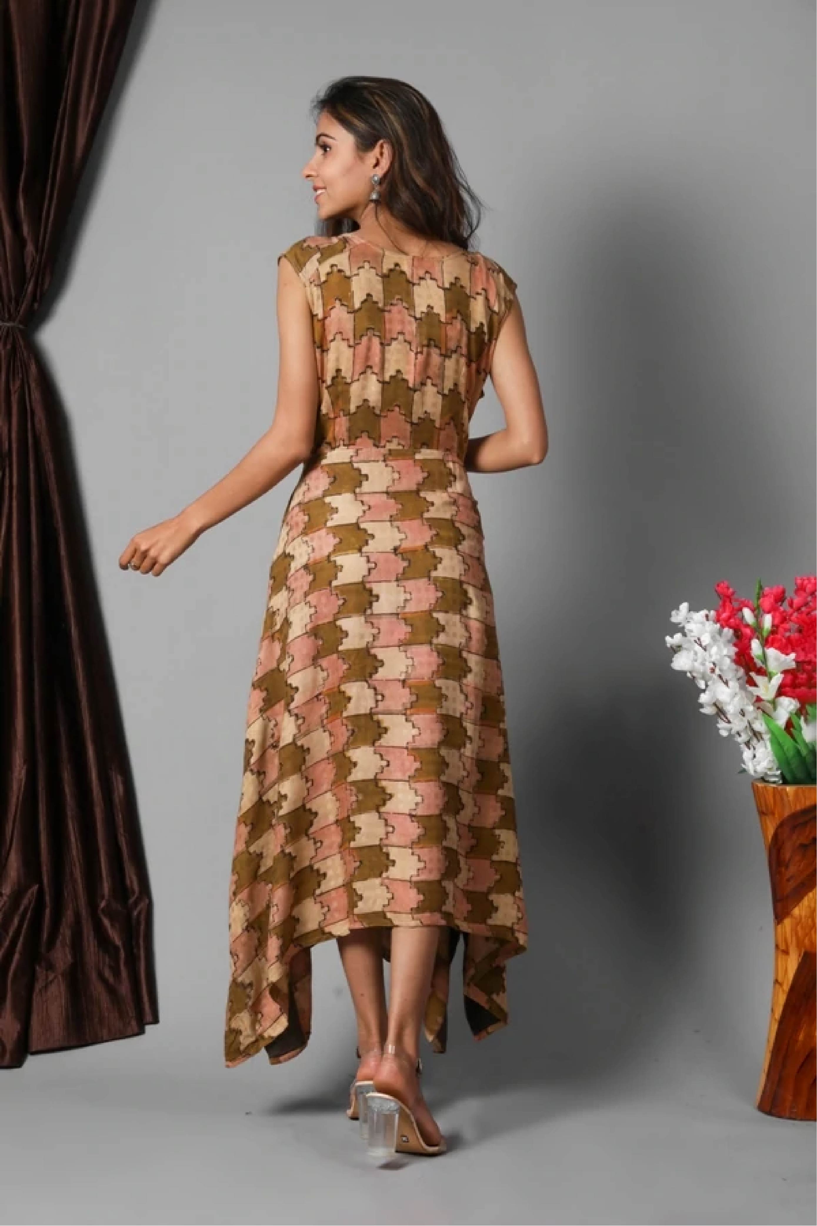 Dress-Ajrakh