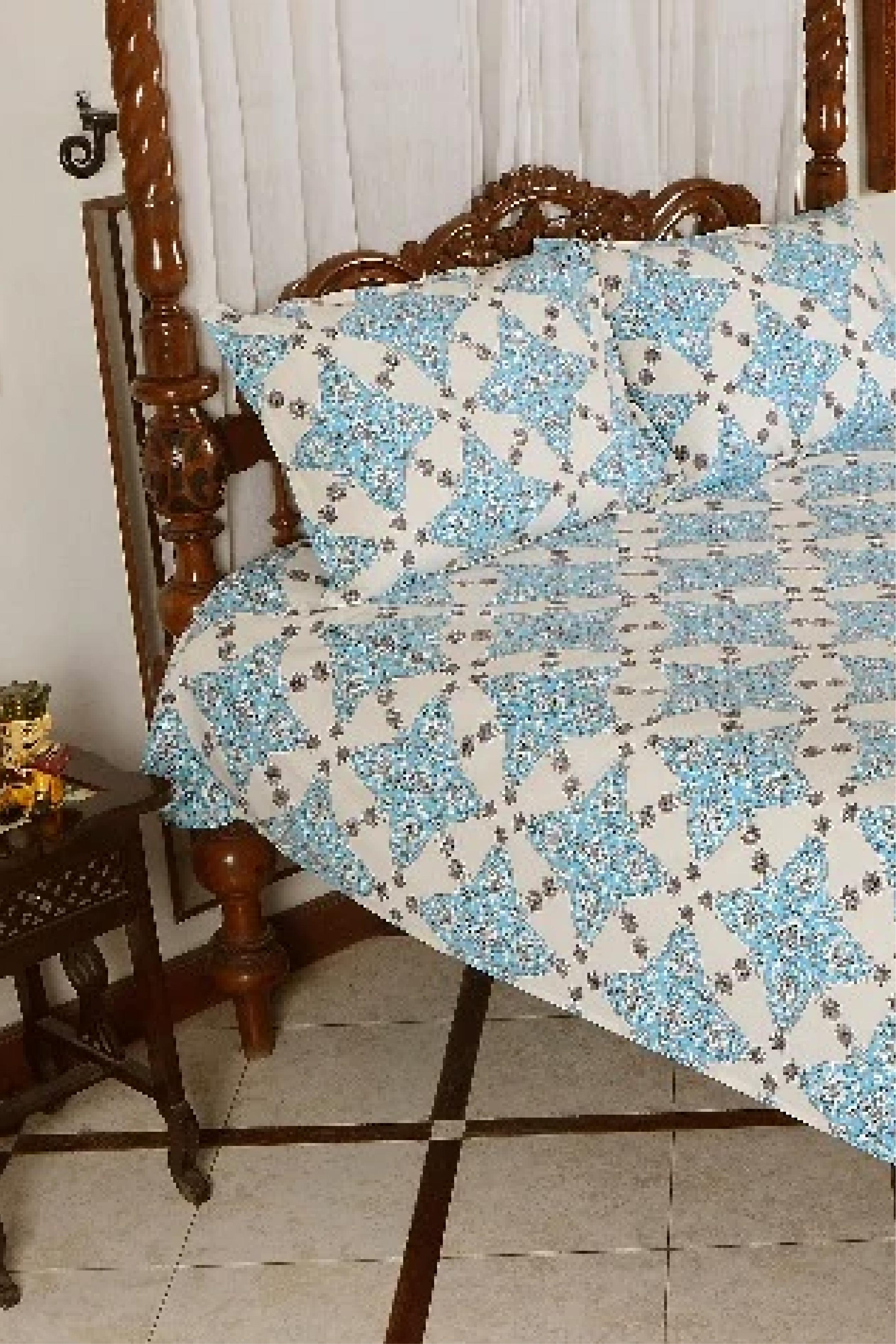 Pyramid World - Bed Sheet