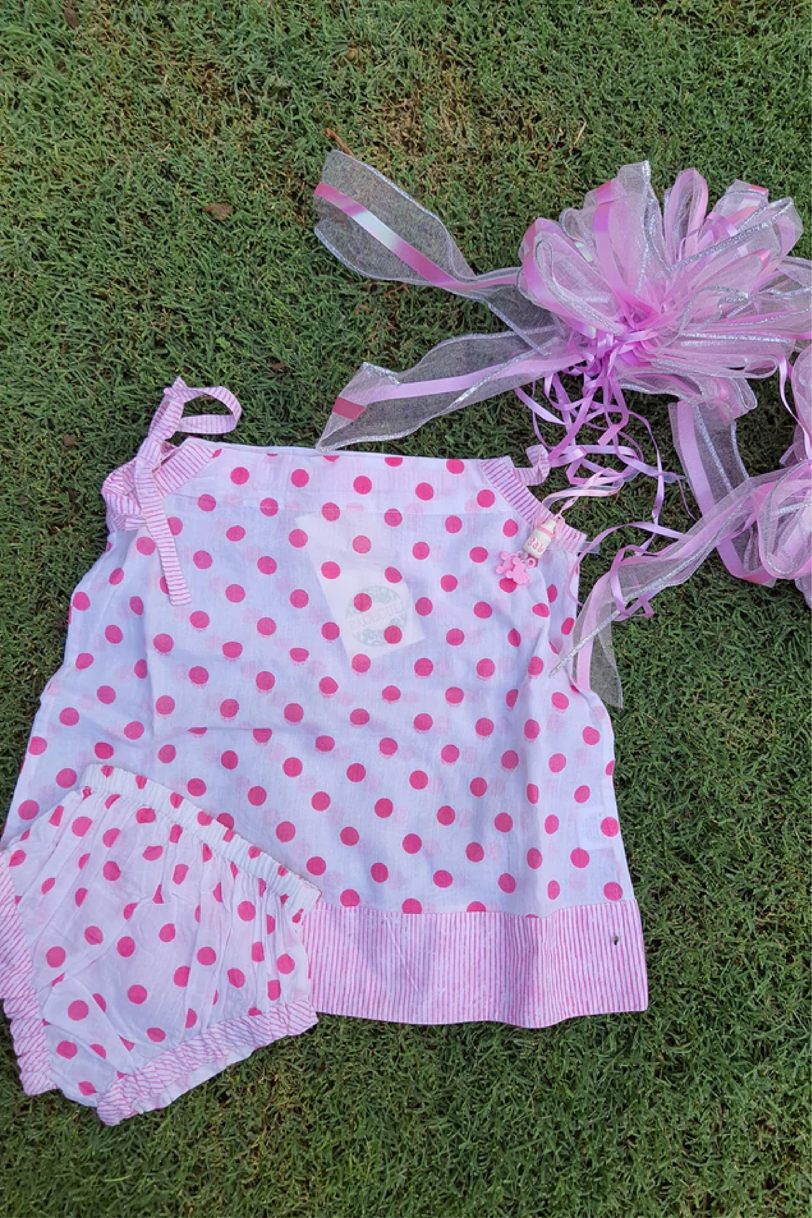 Polka Dots - Infant Dori Top & Shorts Set
