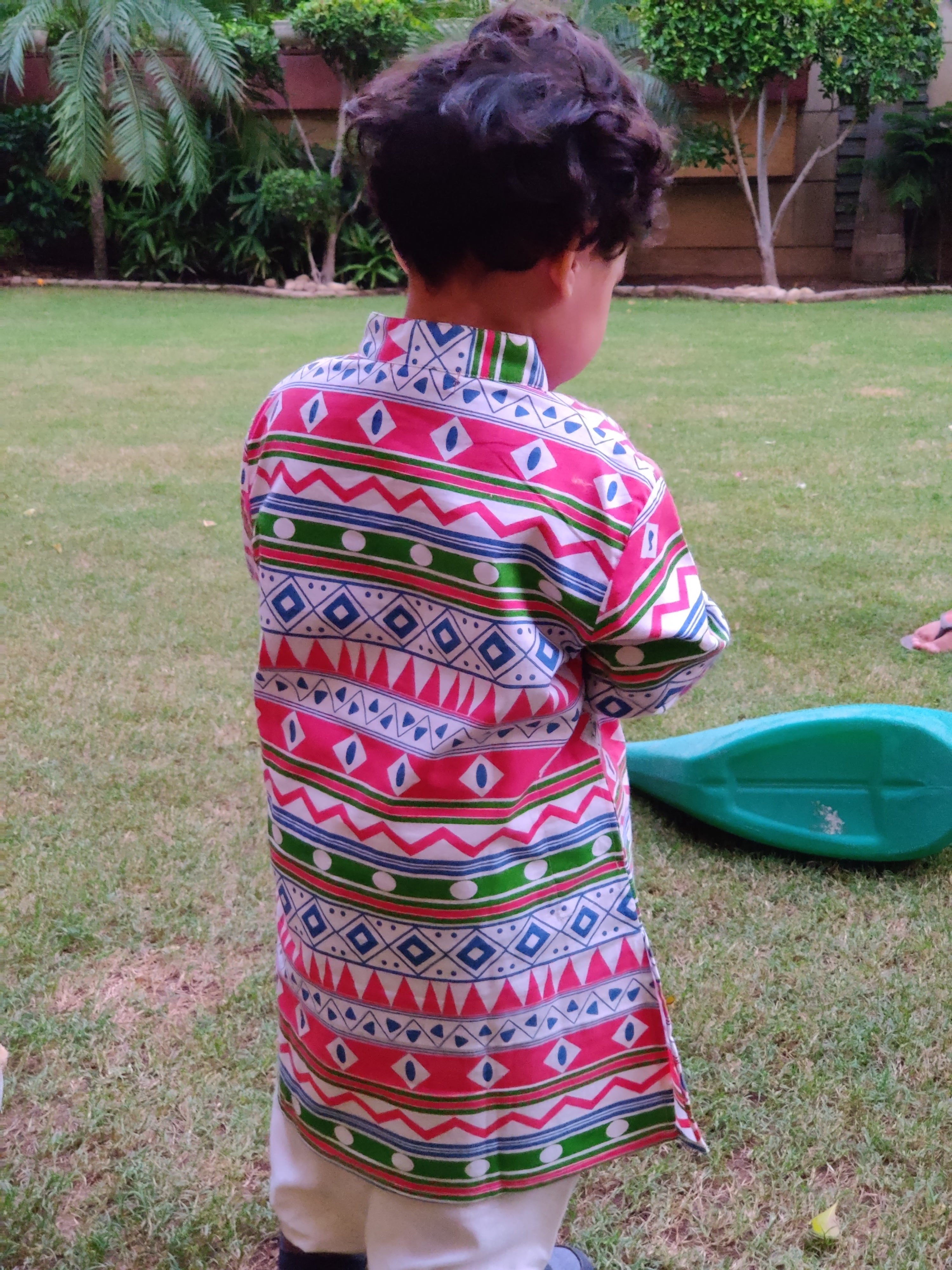 Boy Gizmo print Kurta