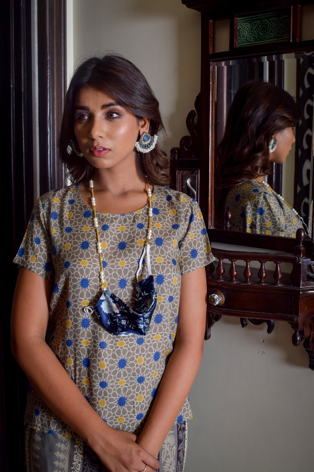 Women Starry Top