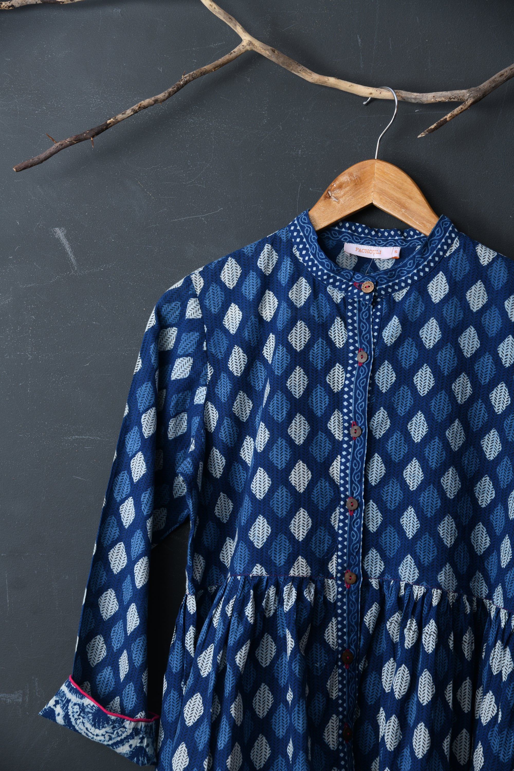 Blue-Indigo Top