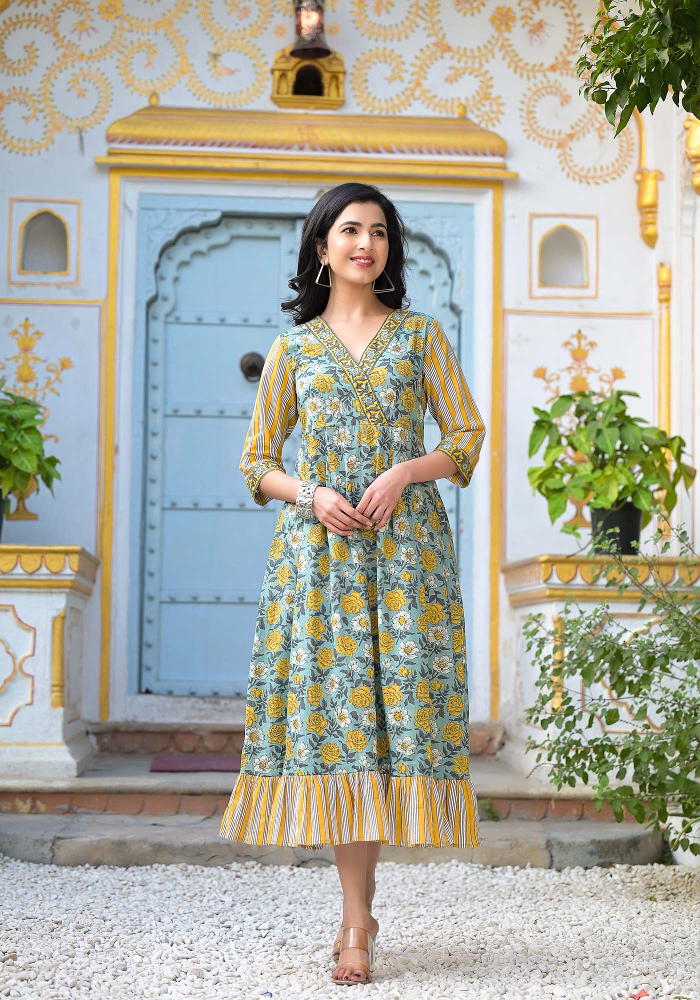 Dress Long Women Milano Green