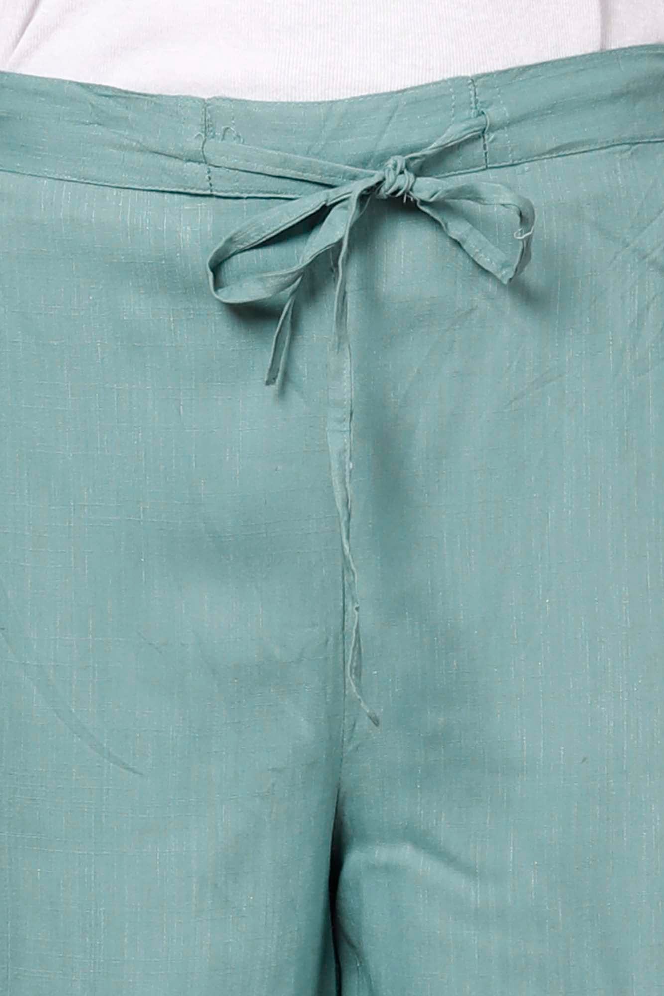 Women Broad Pant Grey