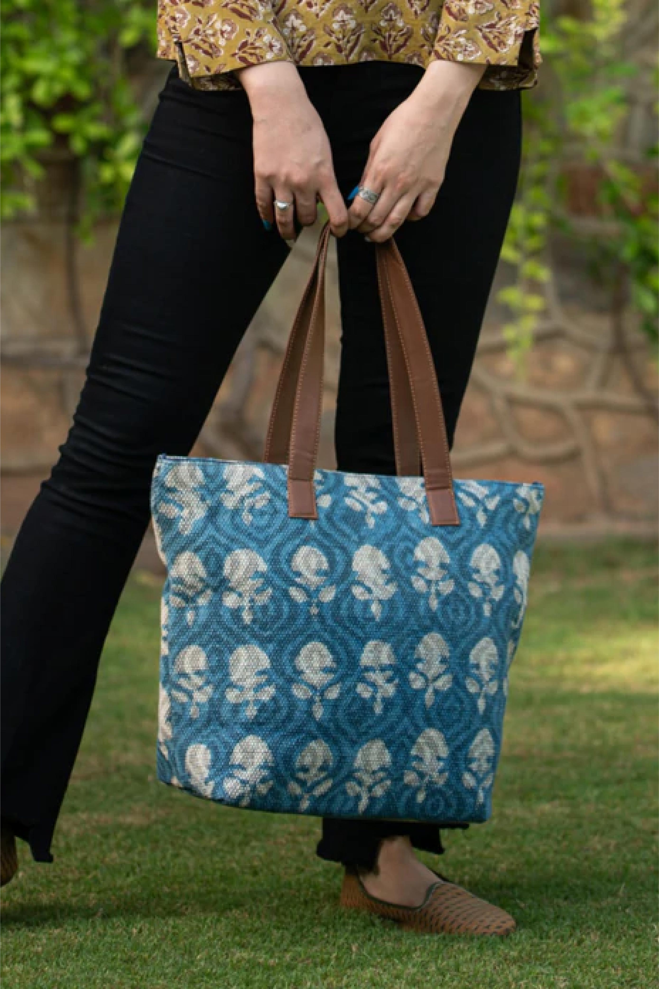 Indigo Tote Bag