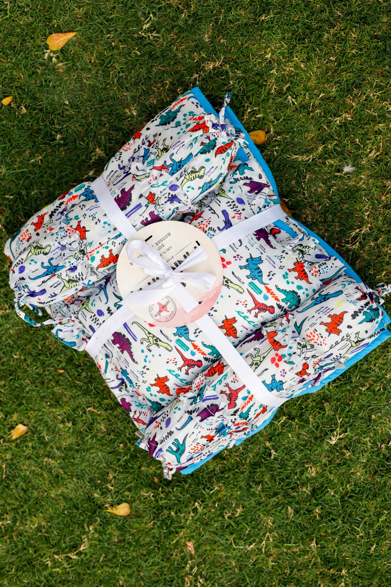 Baby Quilt - Multi Crocodile