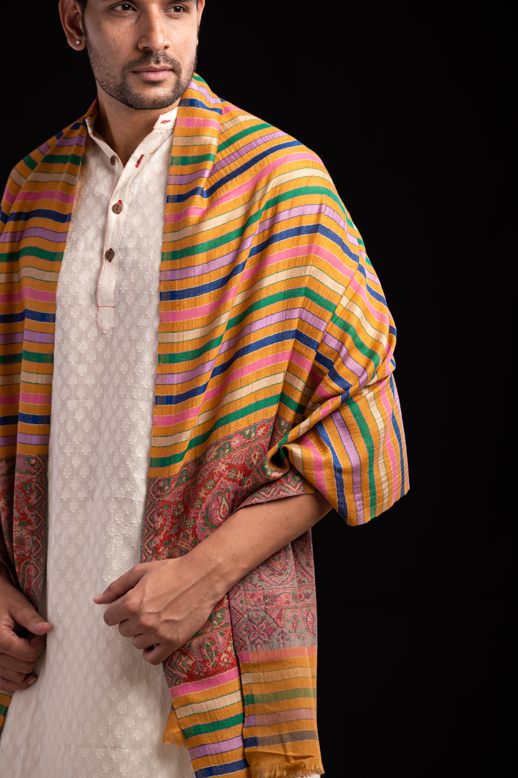 Multicolour Pashmina Stole